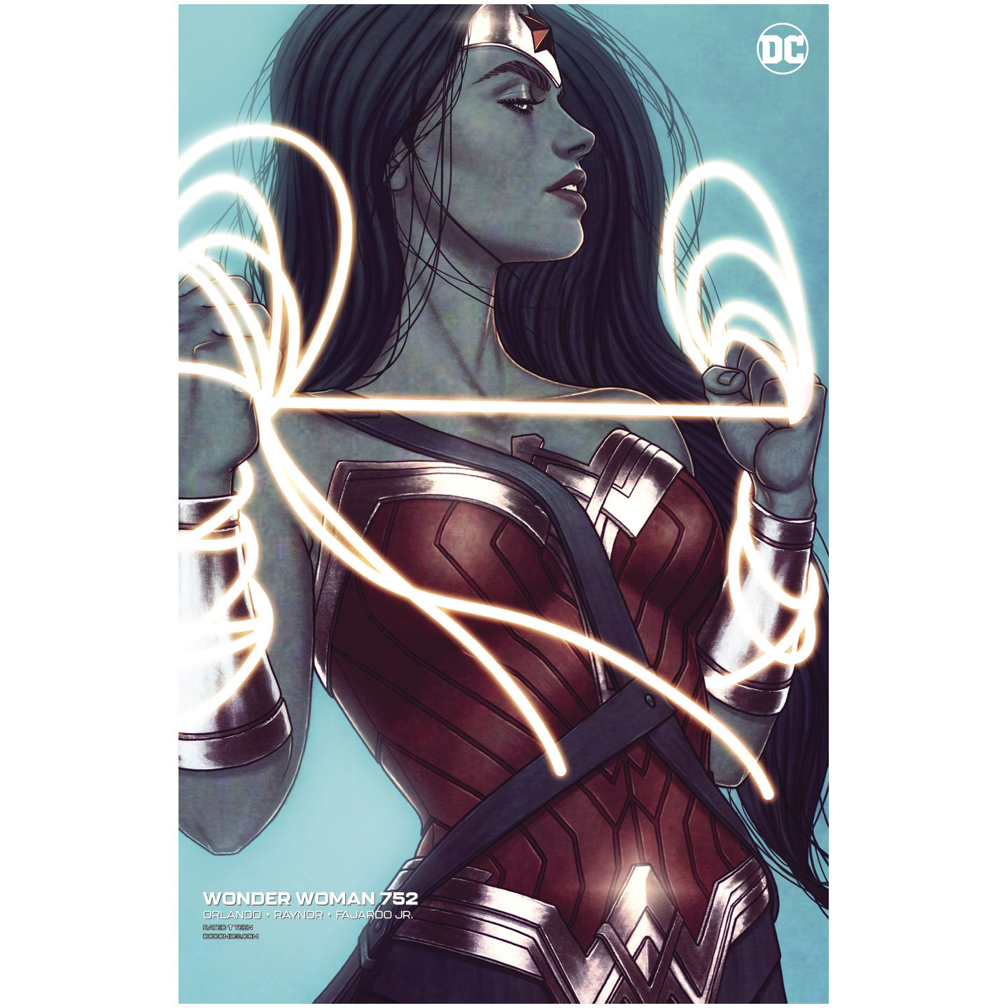 WONDER WOMAN 752 JENNY FRISON VAR ED