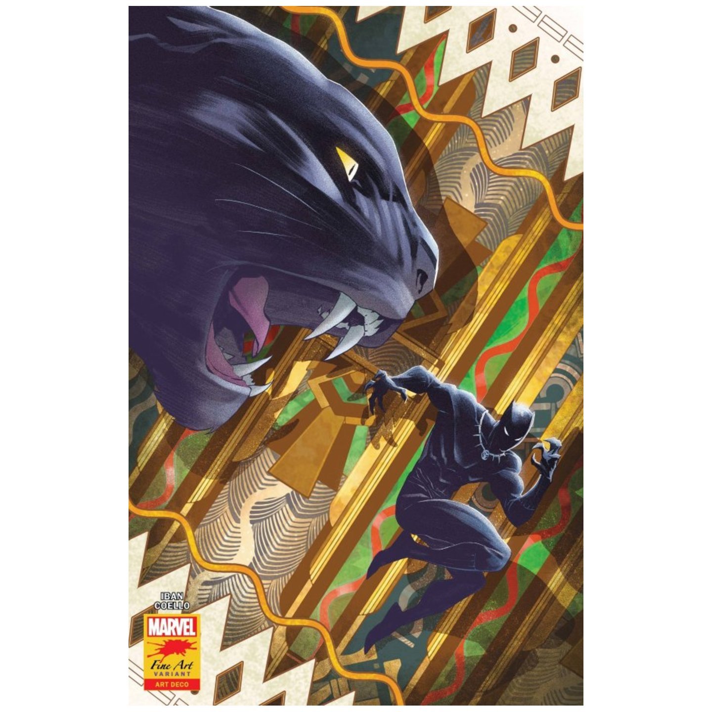 BLACK PANTHER #25 COELLO STORMBREAKERS VAR