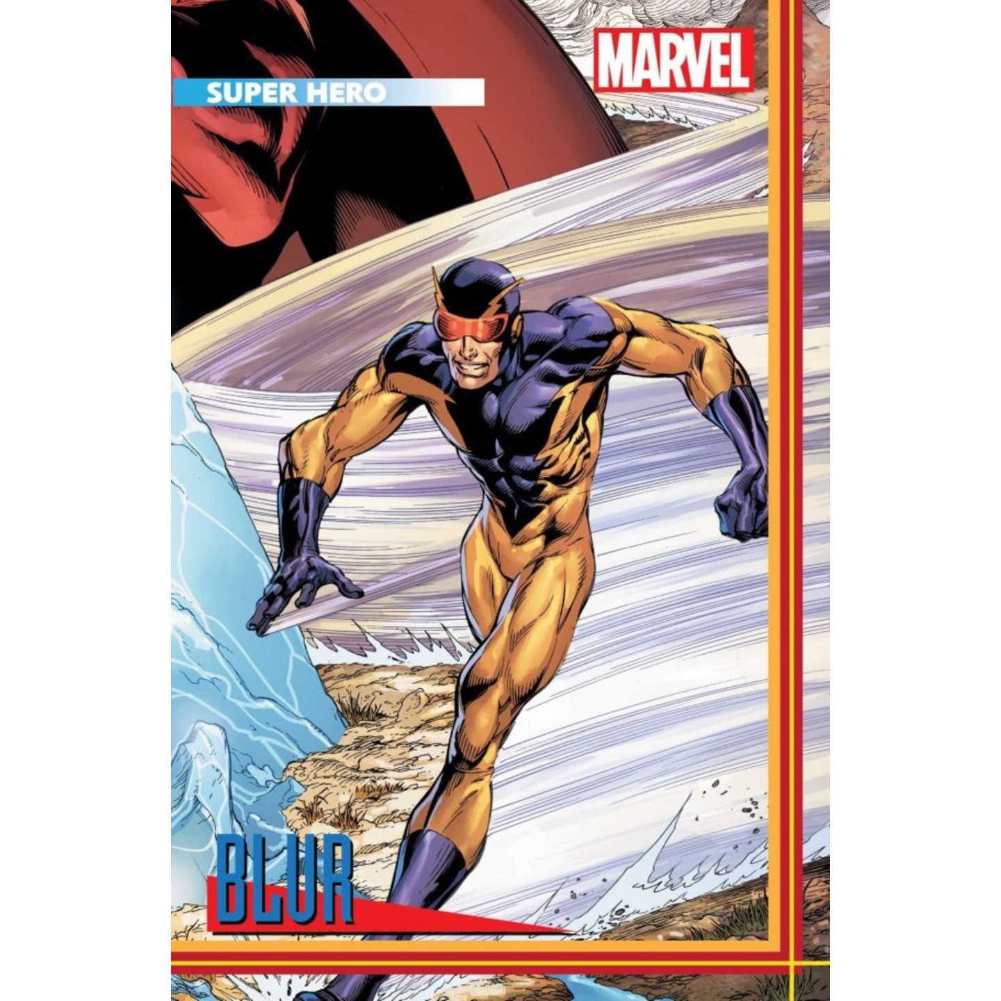 HEROES REBORN #3 (OF 7) BAGLEY TRADING CARD VAR