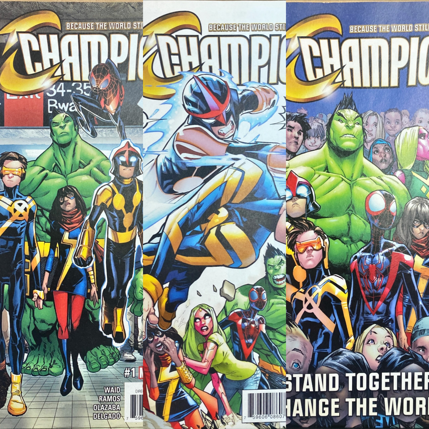 CHAMPIONS #1 - #3 SET