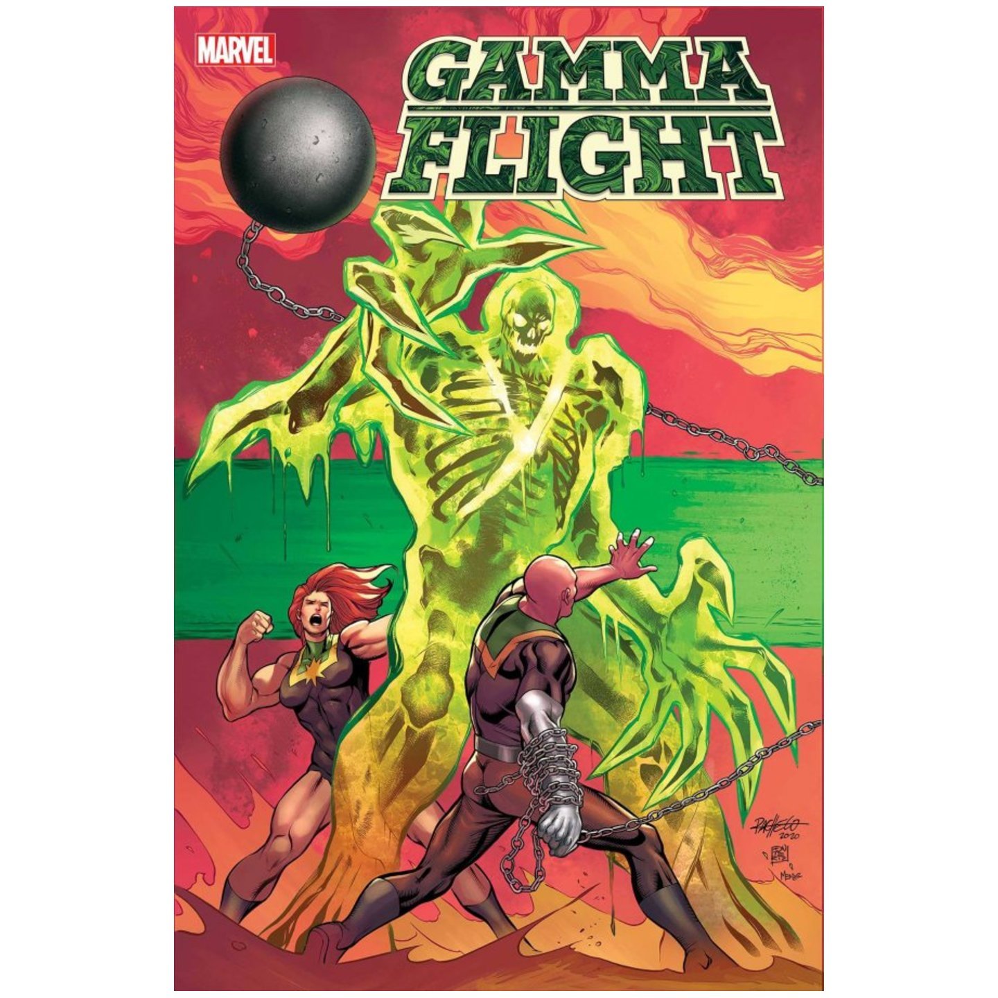 GAMMA FLIGHT #1 (OF 5) PACHECO CONNECTING VAR