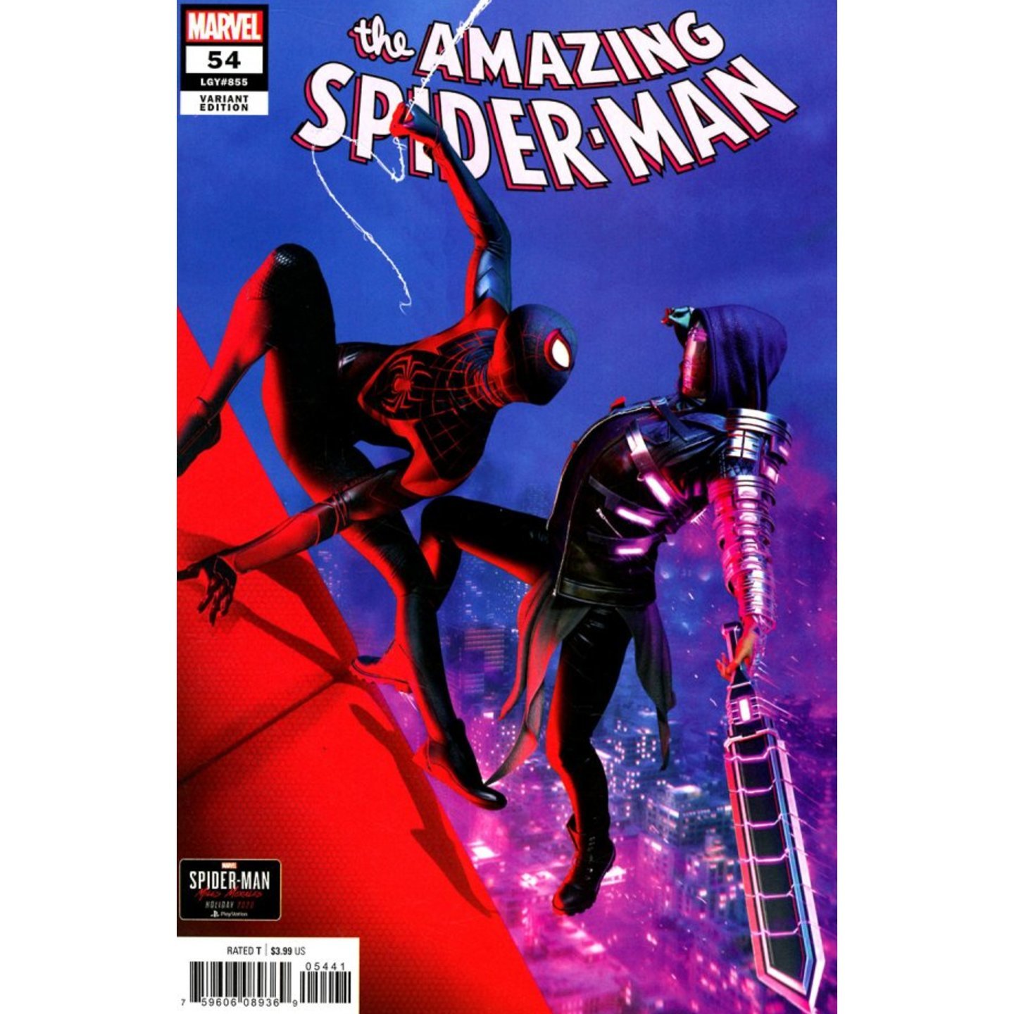 AMAZING SPIDER-MAN #54 1:10 Goulden PS4 Variant