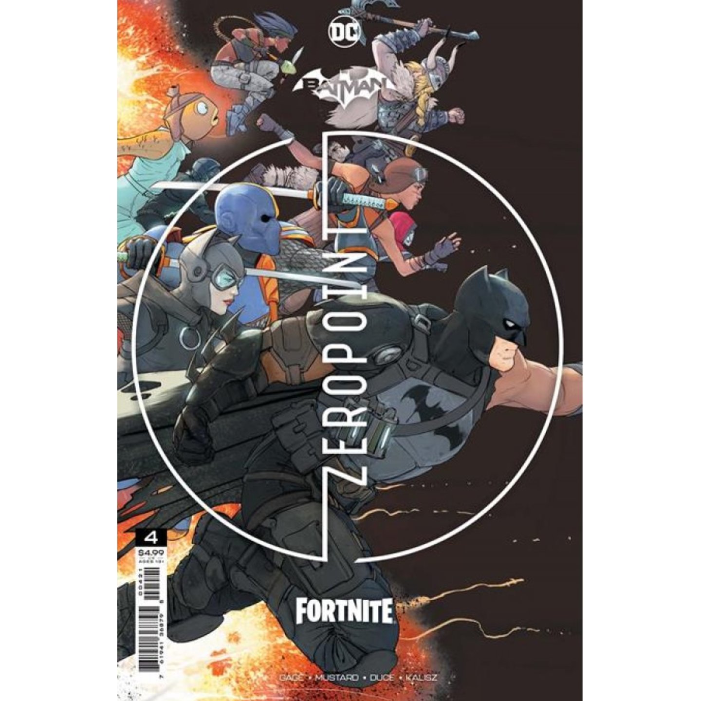 BATMAN FORTNITE ZERO POINT 4 Second Printing