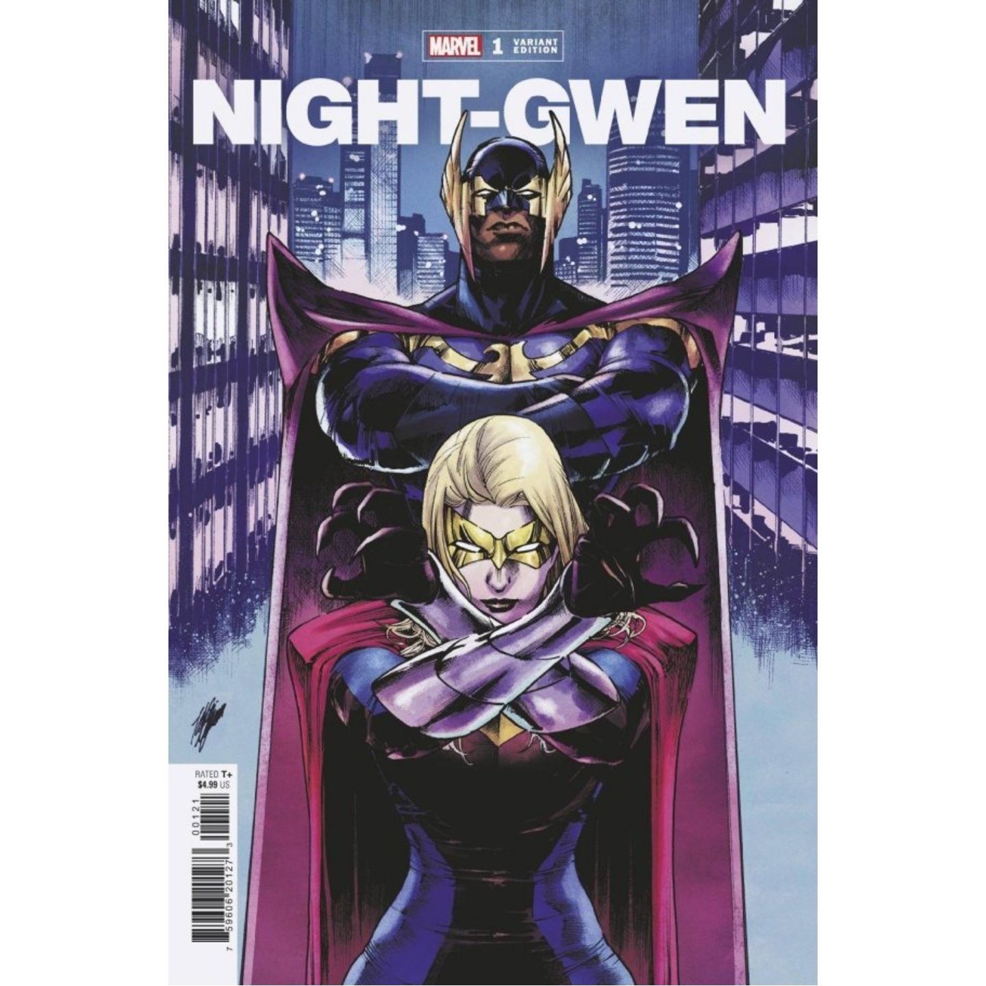 HEROES REBORN NIGHT-GWEN #1 MIYAZAWA VAR