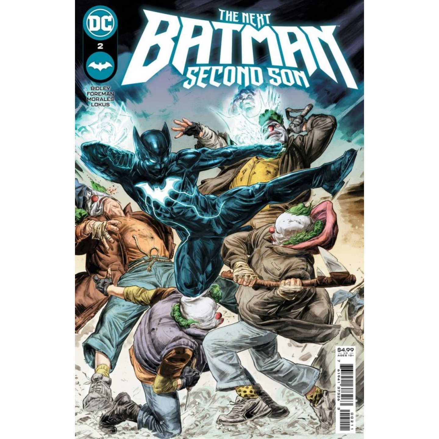 NEXT BATMAN SECOND SON #2 (OF 4) CVR A DOUG BRAITHWAITE