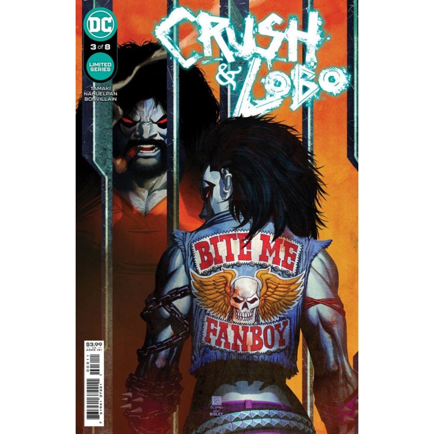 CRUSH & LOBO #3 (OF 8) CVR A BERNARD CHANG