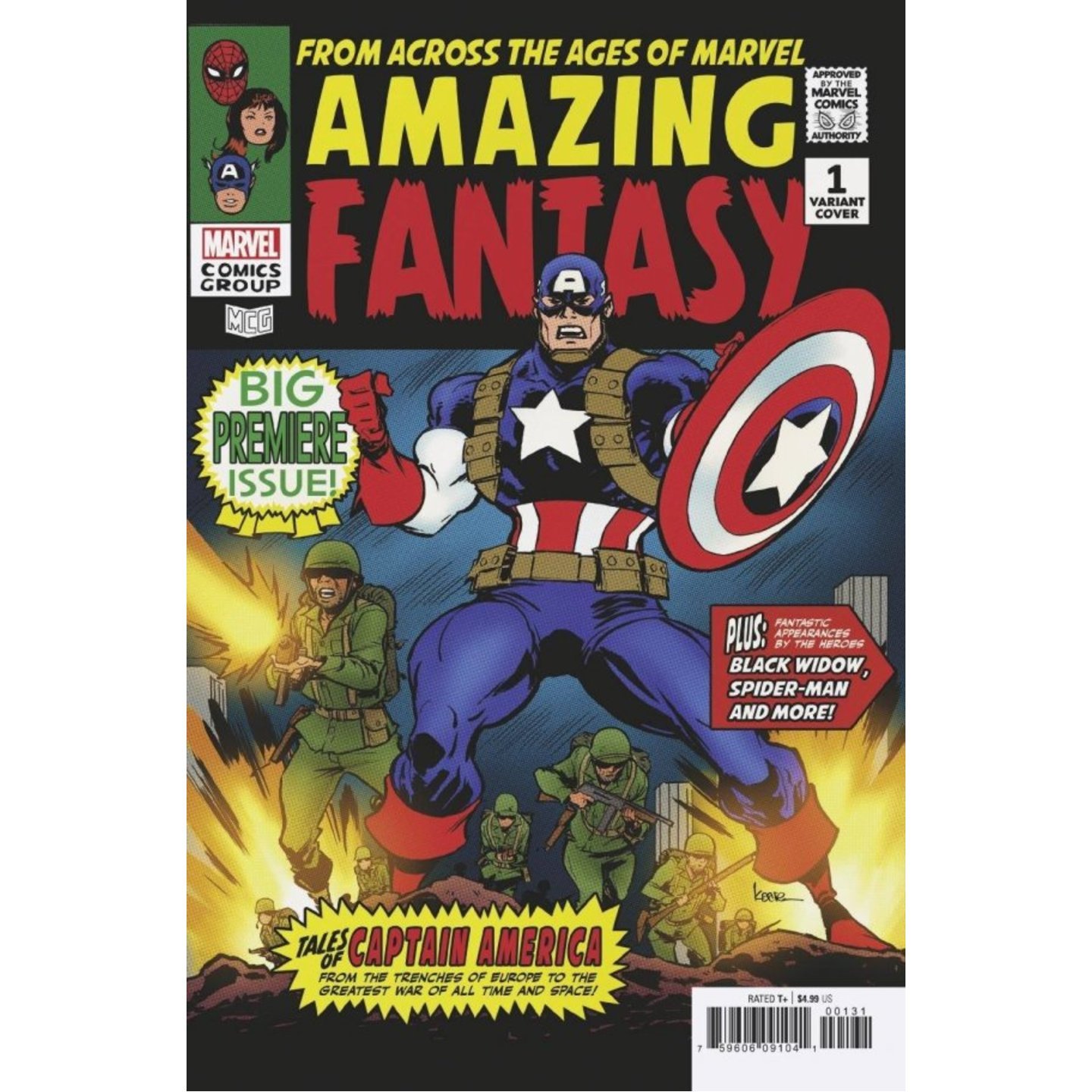 AMAZING FANTASY #1 (OF 5) ANDREWS VAR