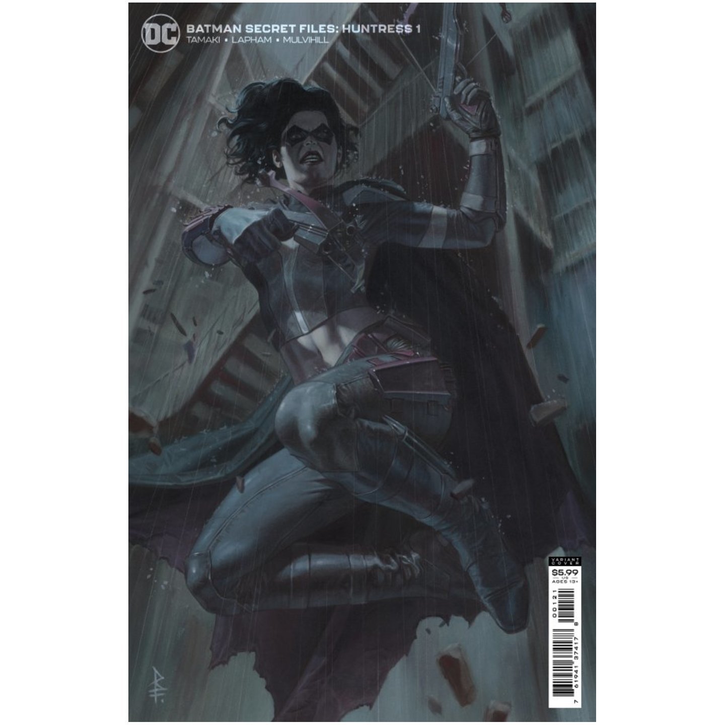 BATMAN SECRET FILES HUNTRESS #1 (ONE SHOT) CVR B RICCARDO FEDERICI CARD STOCK VAR