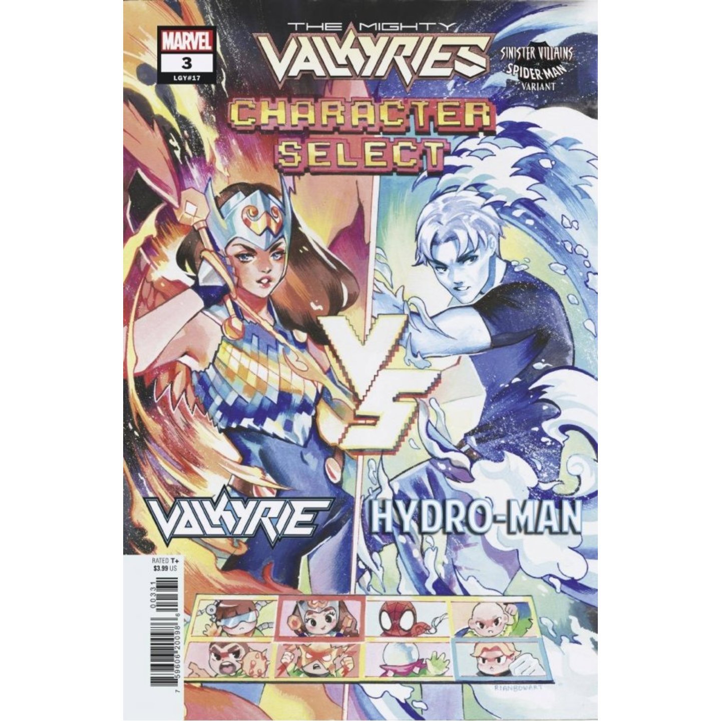 MIGHTY VALKYRIES #3 (OF 5) GONZALES SPIDER-MAN VILLAINS VAR