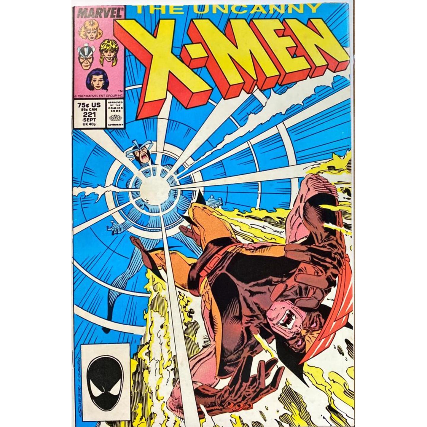 UNCANNY X-MEN #221 NM