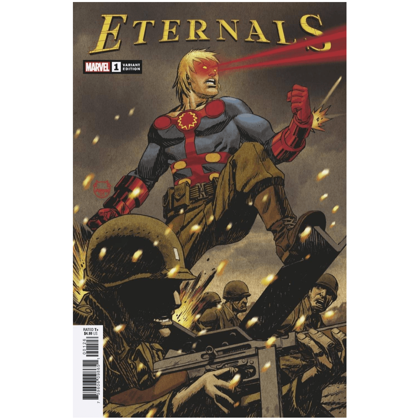 ETERNALS #1 DAVE JOHNSON VAR