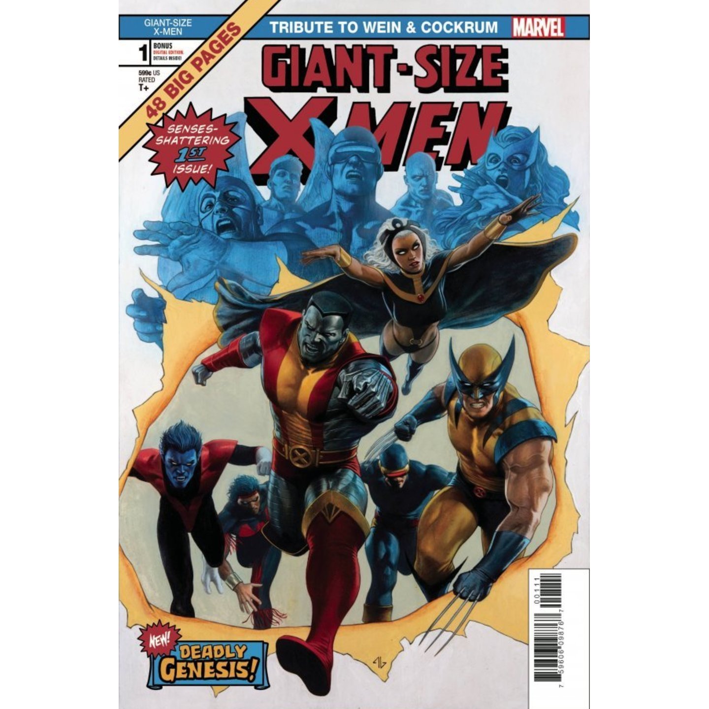 GIANT SIZE X-MEN TRIBUTE WEIN COCKRUM #1 MOORE VAR