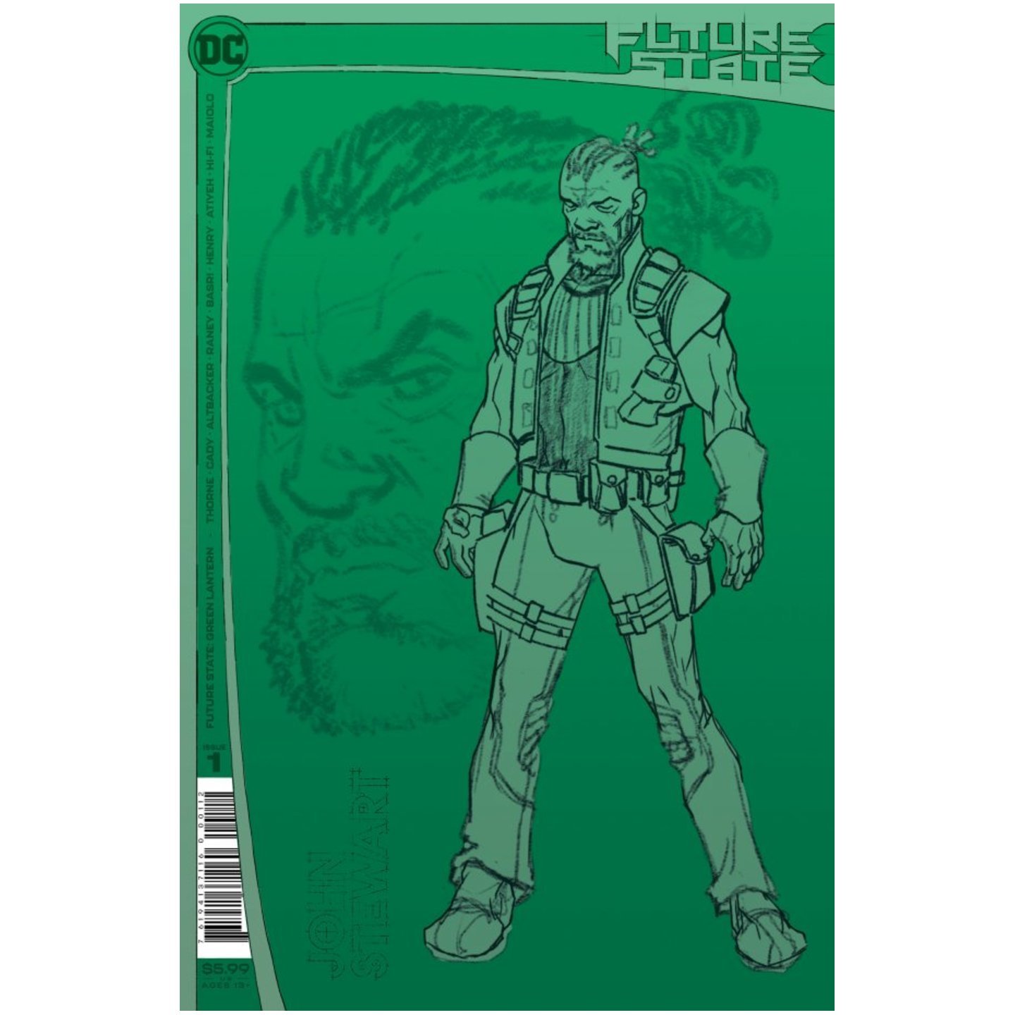 FUTURE STATE GREEN LANTERN #1 (OF 2) Second Printing