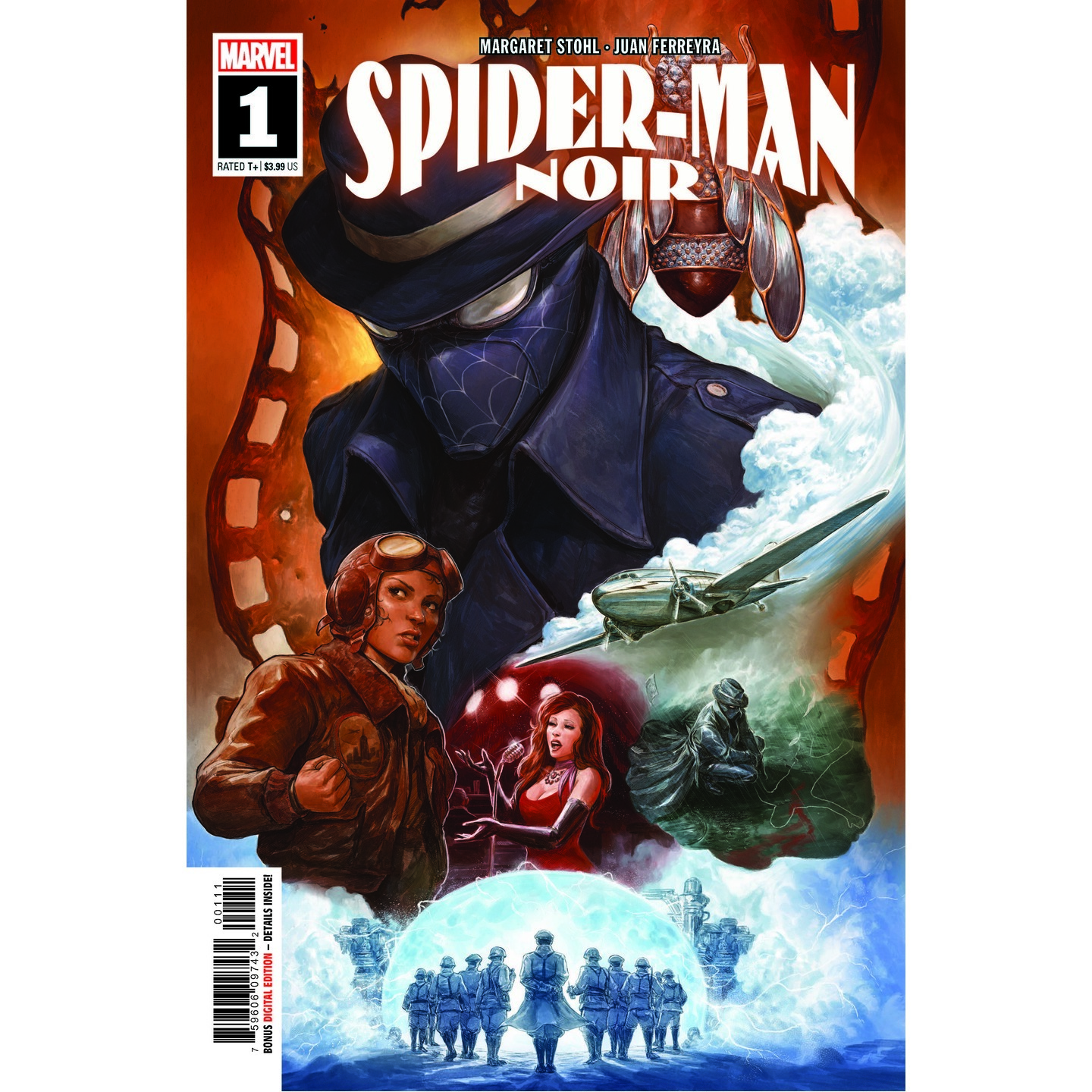 SPIDER-MAN NOIR 1 OF 5