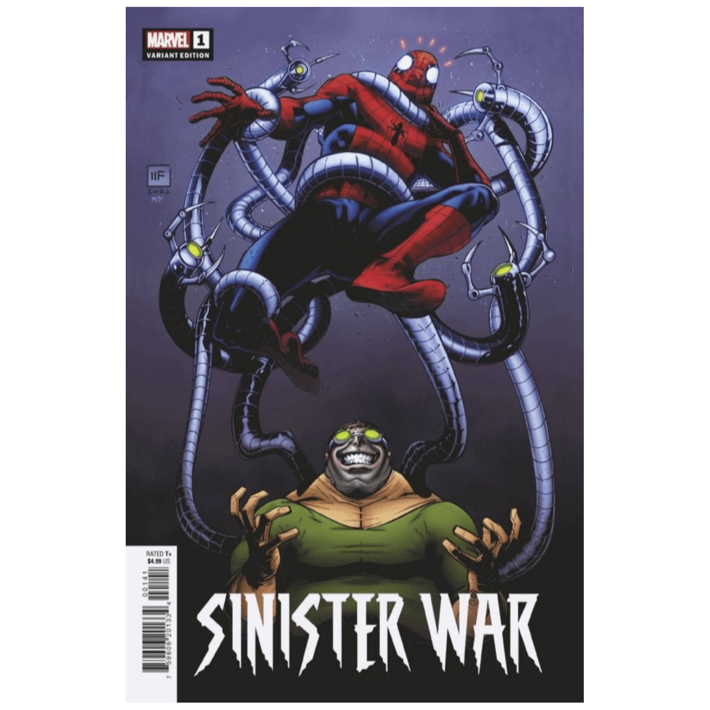 Sinister War 1 125 variant