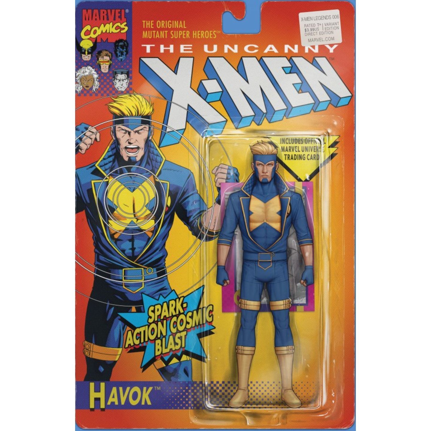 X-MEN LEGENDS #6 CHRISTOPHER ACTION FIGURE VAR