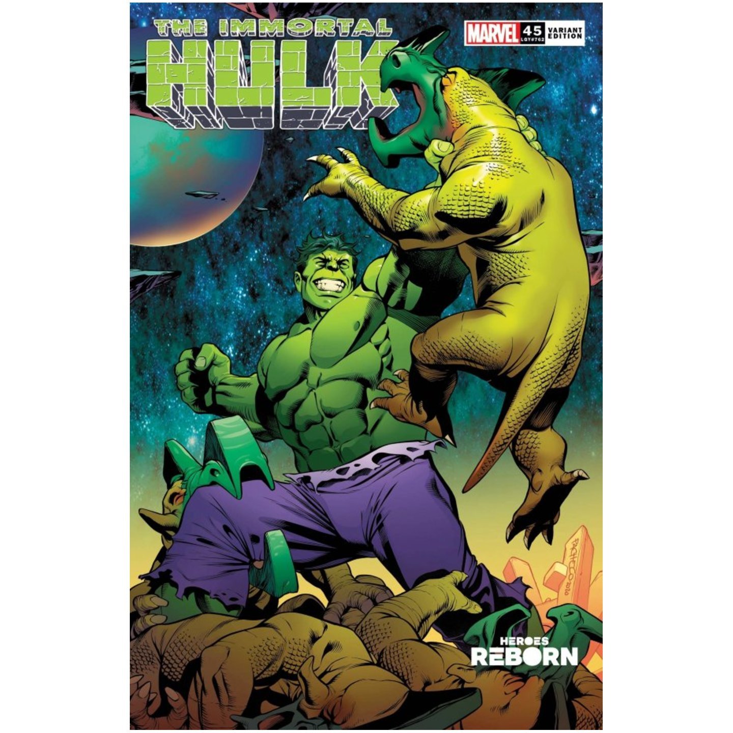 IMMORTAL HULK #45 PACHECO REBORN VAR