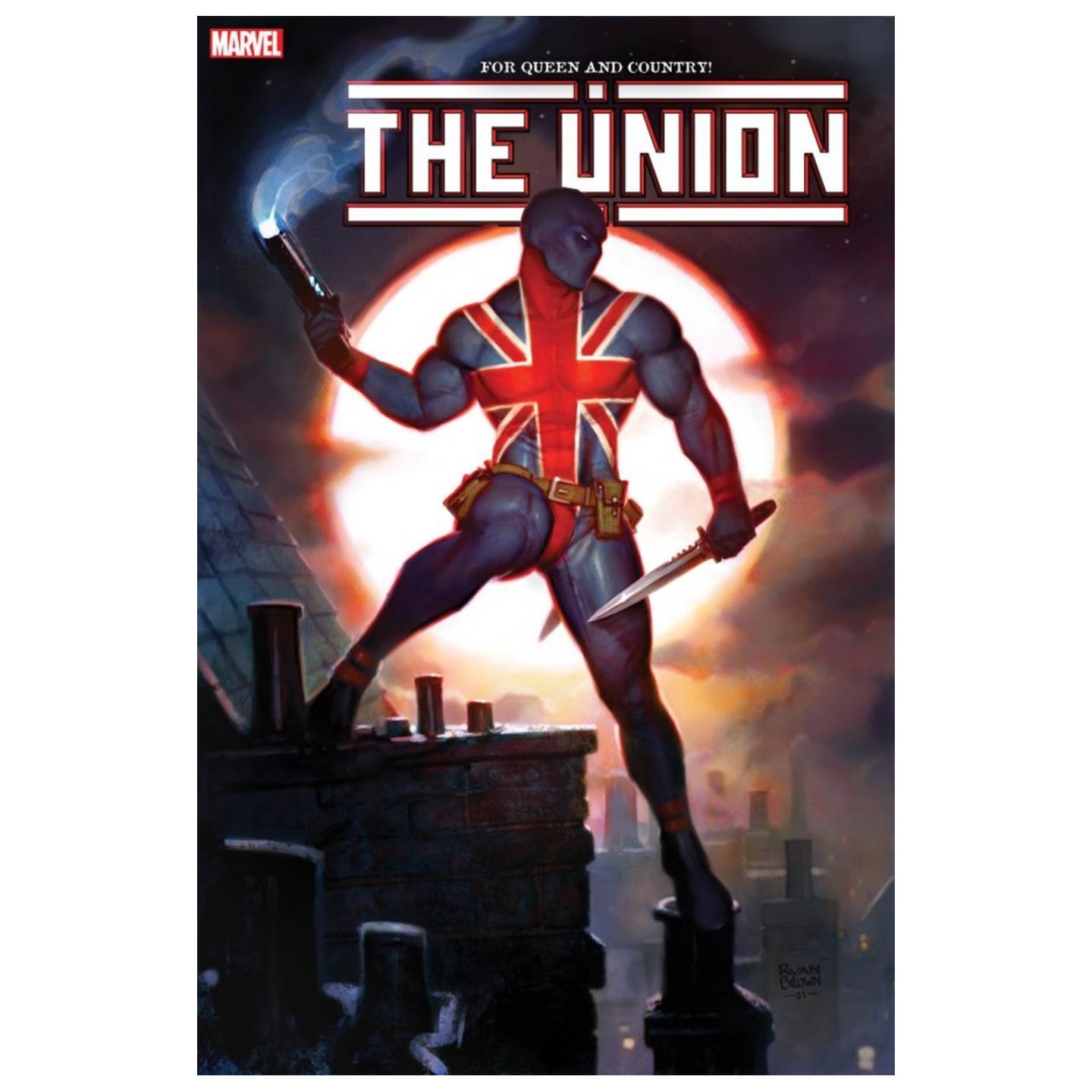 THE UNION #4 (OF 5) BROWN VAR