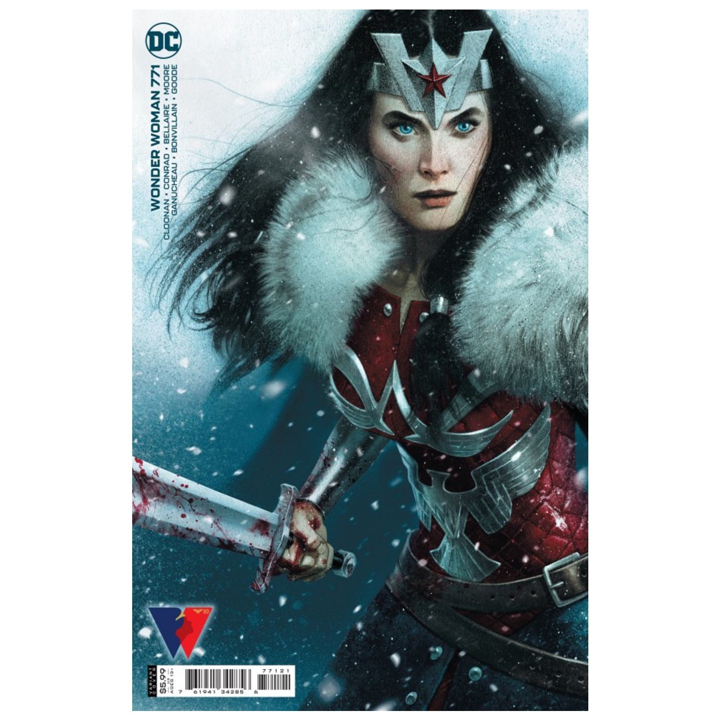 WONDER WOMAN #771 CVR B JOSHUA MIDDLETON CARD STOCK VAR