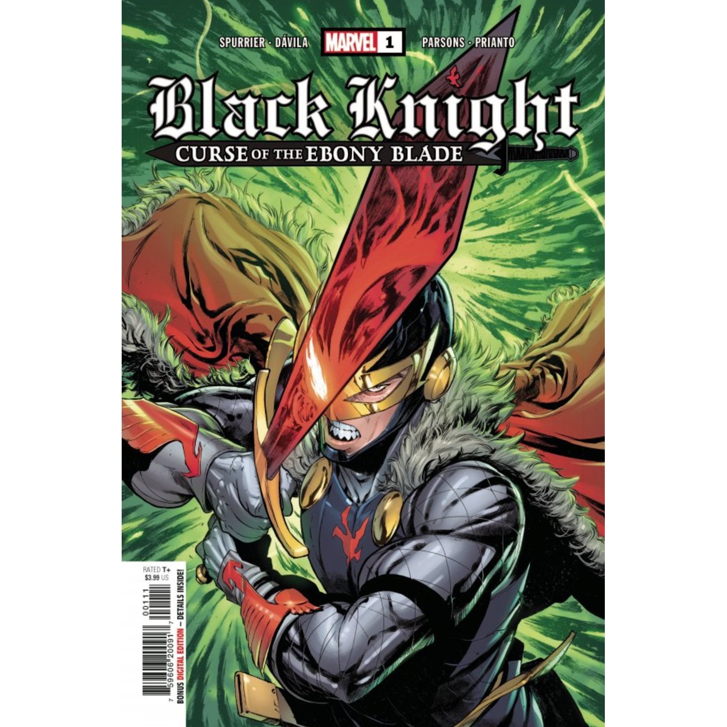 BLACK KNIGHT CURSE EBONY BLADE 1 OF 5