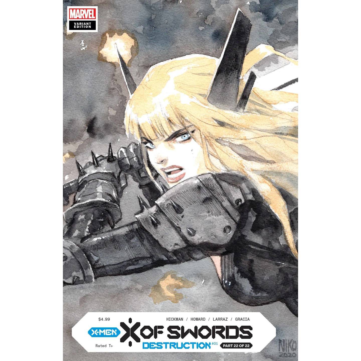 X OF SWORDS DESTRUCTION #1 HENRICHON LCSD VAR