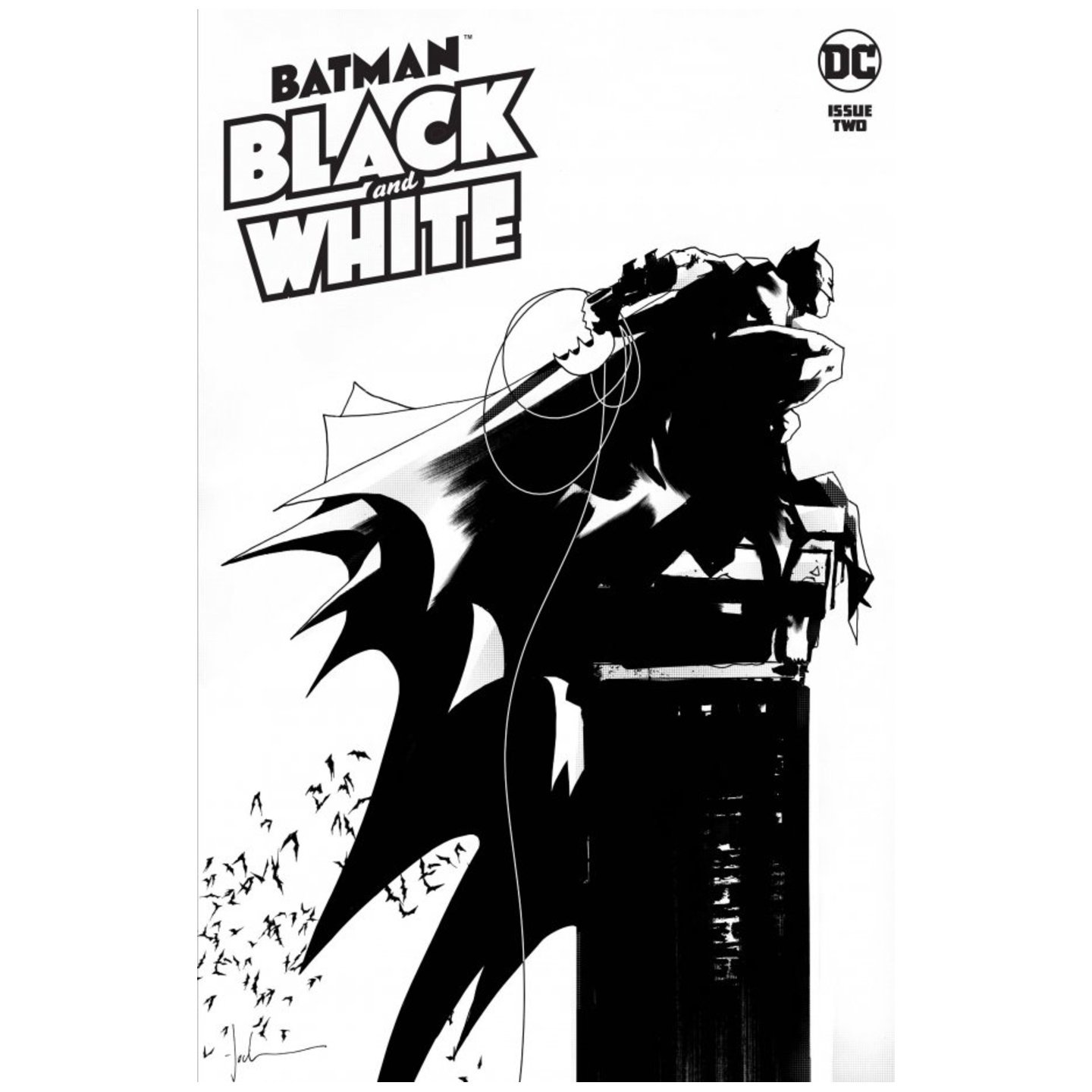 BATMAN BLACK AND WHITE #2 (OF 6) CVR A JOCK