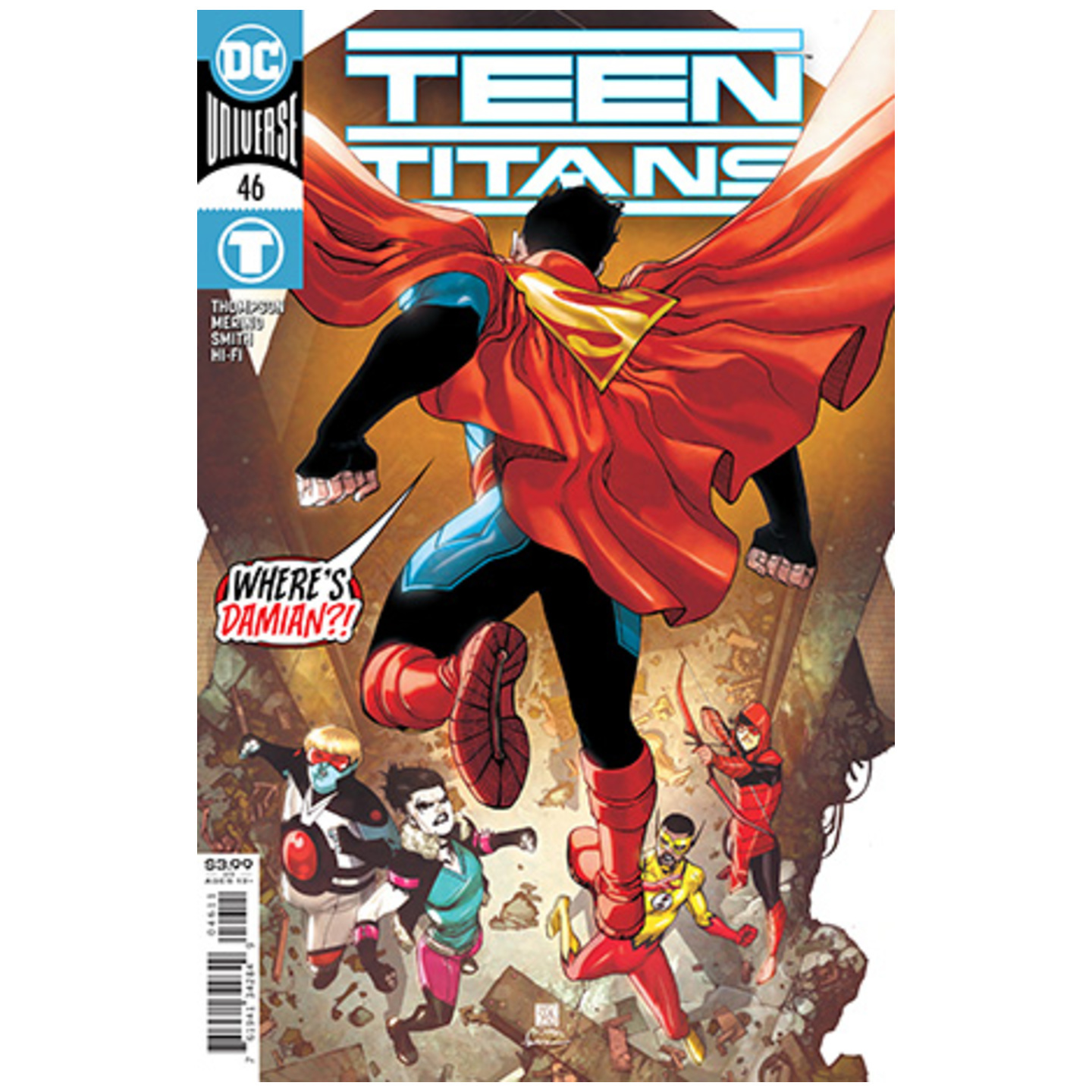 TEEN TITANS #46 CVR A BERNARD CHANG