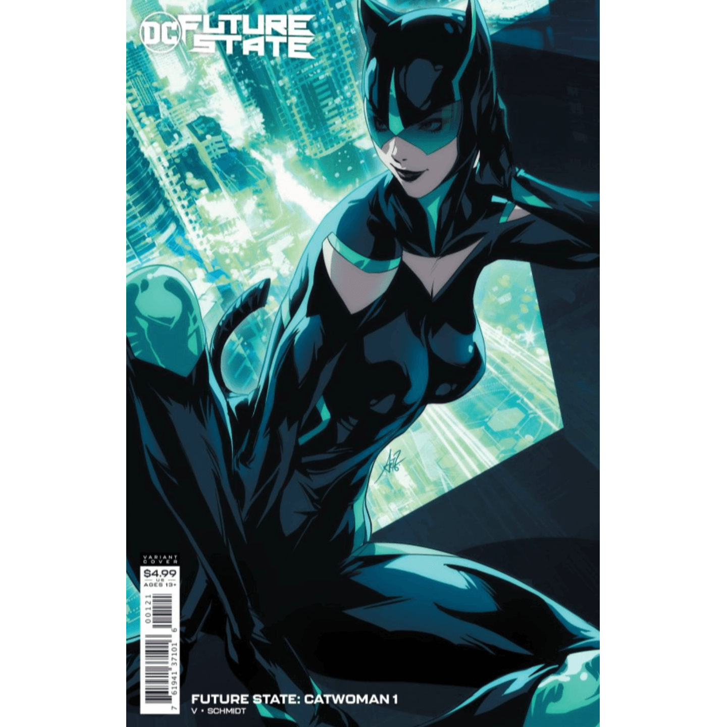 FUTURE STATE CATWOMAN #1 (OF 2) CVR B STANLEY ARTGERM LAU CARD STOCK VAR