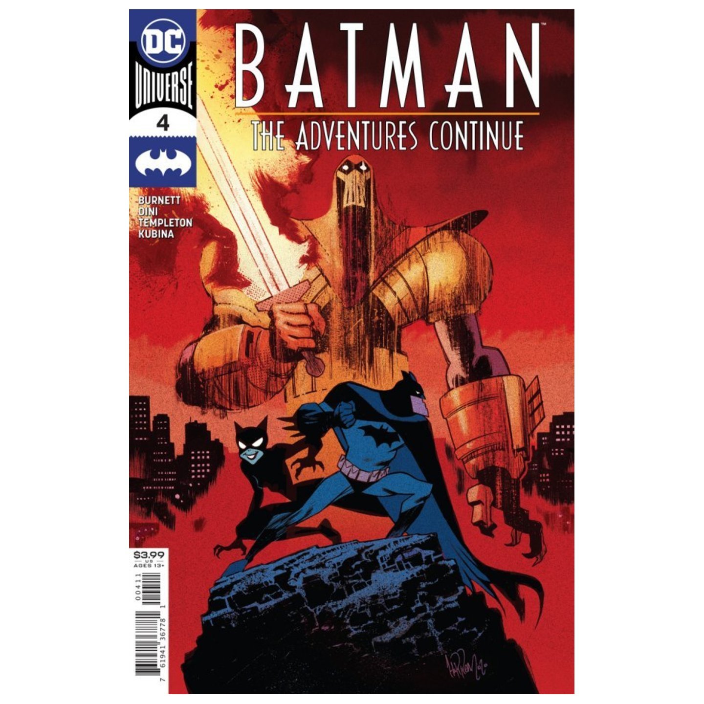 BATMAN THE ADVENTURES CONTINUE 4 OF 7 CVR A JAMES HARREN