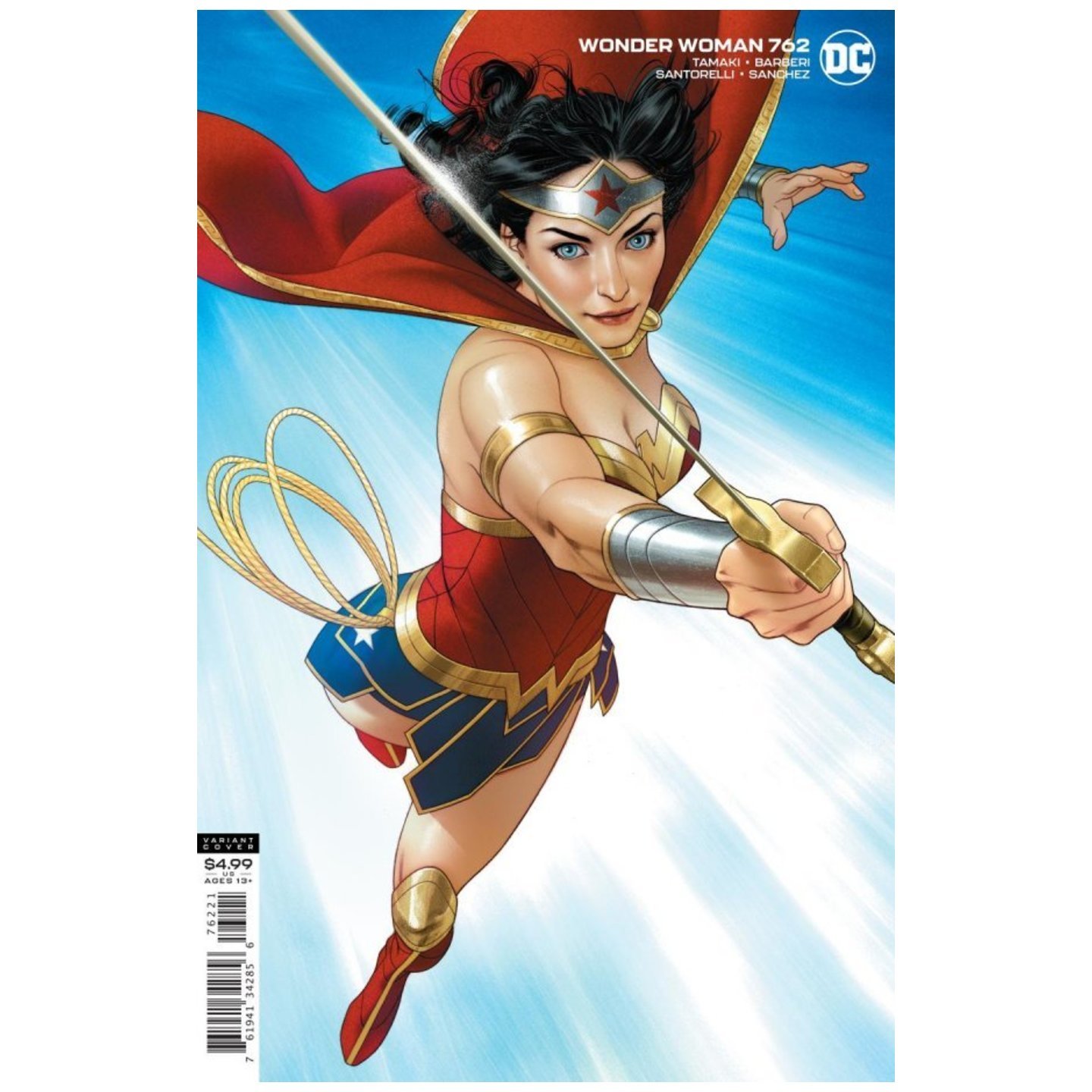 WONDER WOMAN #762 CVR B JOSHUA MIDDLETON CARD STOCK VAR