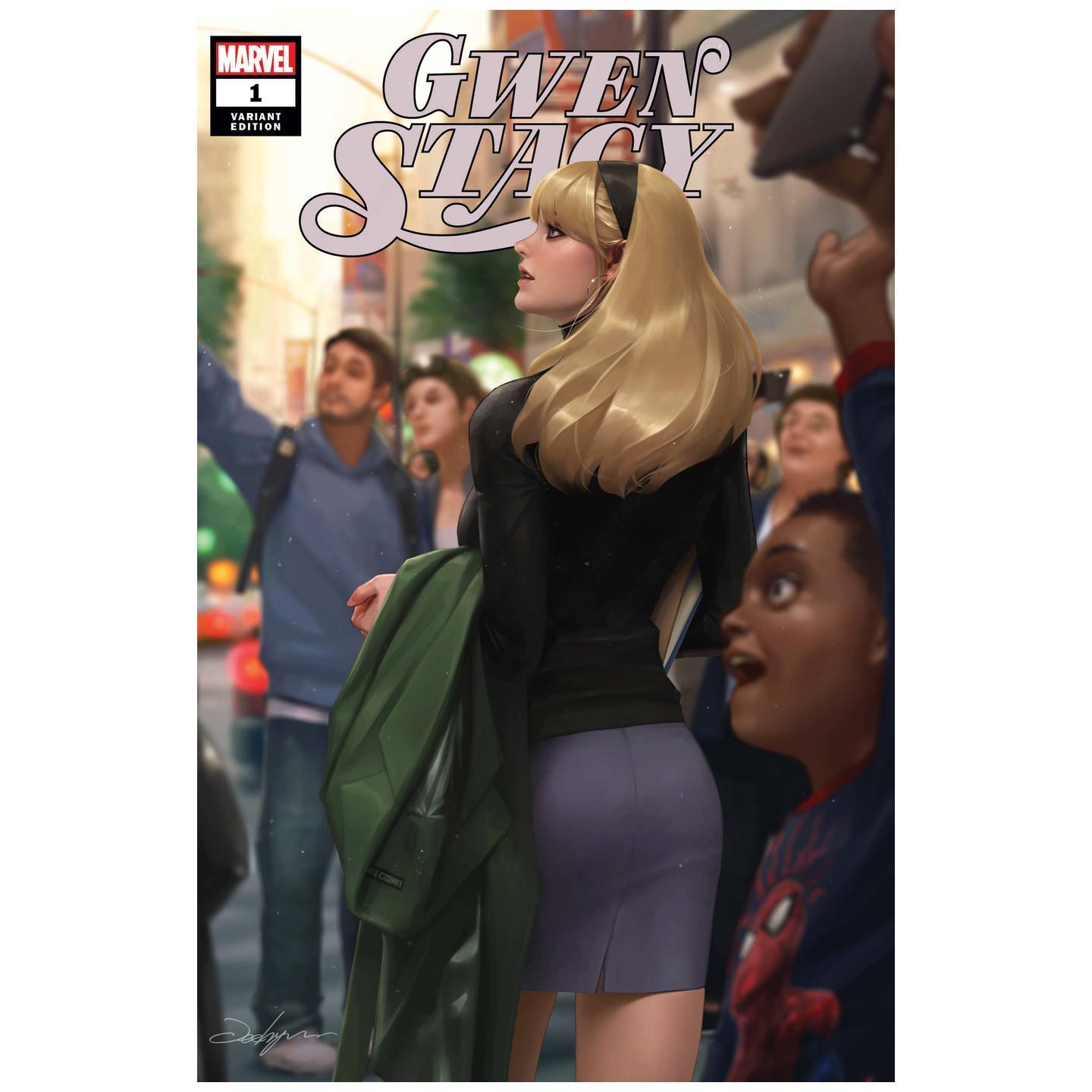 GWEN STACY 1 OF 5 JEEHYUNG LEE VAR