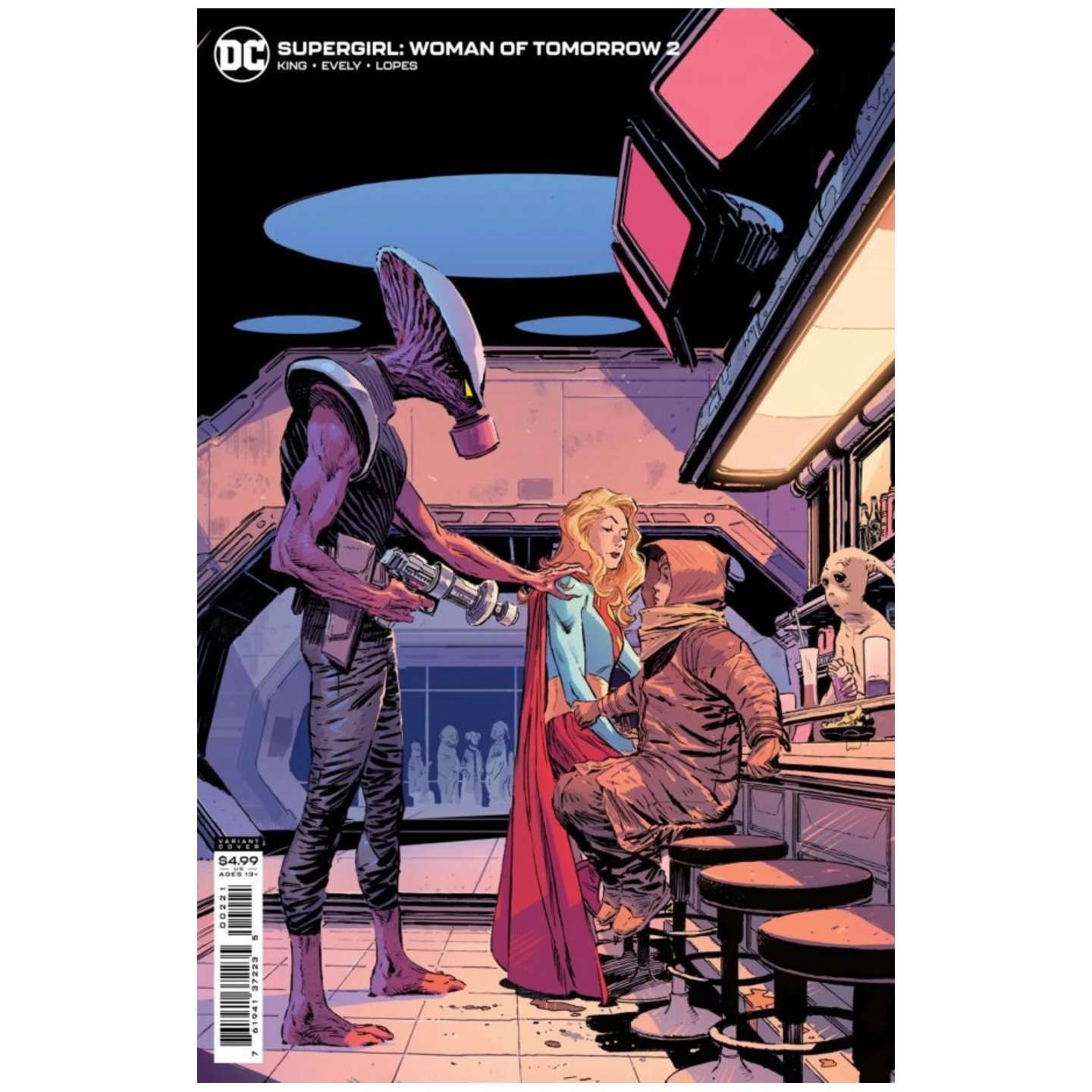 SUPERGIRL WOMAN OF TOMORROW #2 (OF 8) CVR B LEE WEEKS VAR