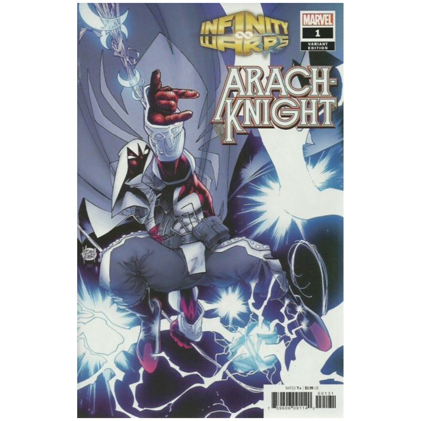 Infinity Warps: Arachknight #1 Kubert Connecting Variant