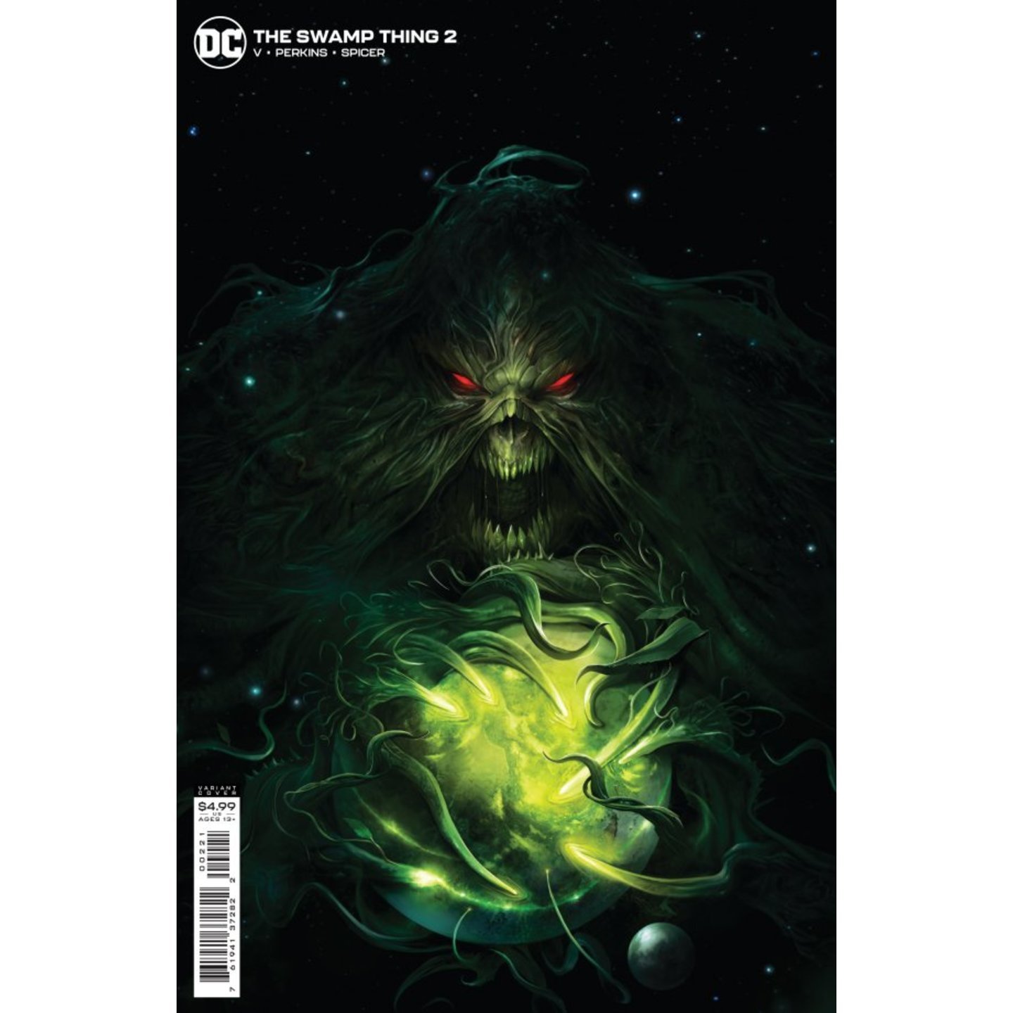 SWAMP THING #2 (OF 10) CVR B FRANCESCO MATTINA CARD STOCK VAR