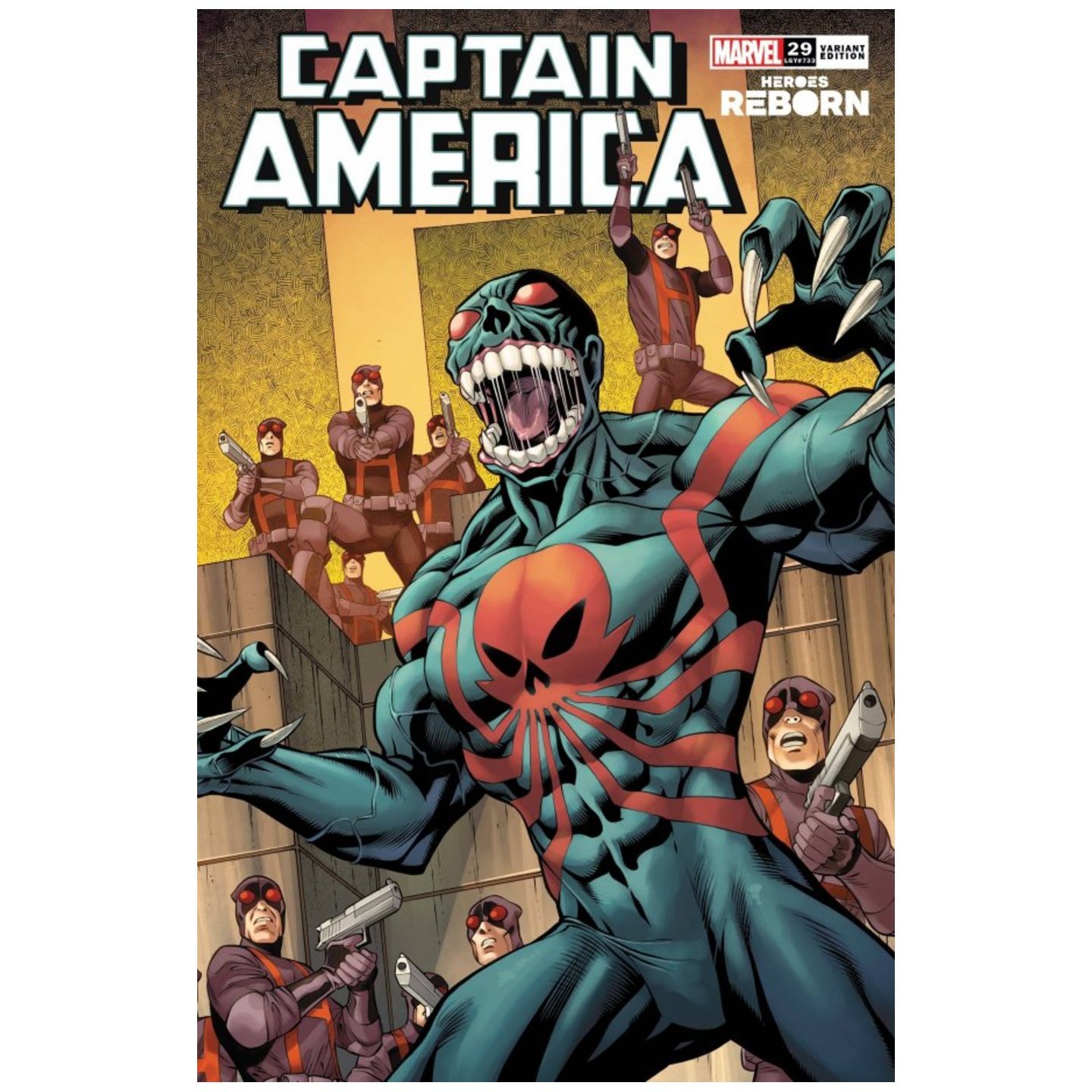 CAPTAIN AMERICA #29 PACHECO REBORN VAR