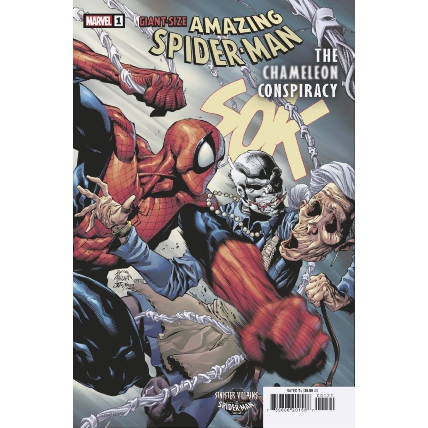 GIANT-SIZE AMAZING SPIDER-MAN CHAMELEON CONSPIRACY #1 VAR ST