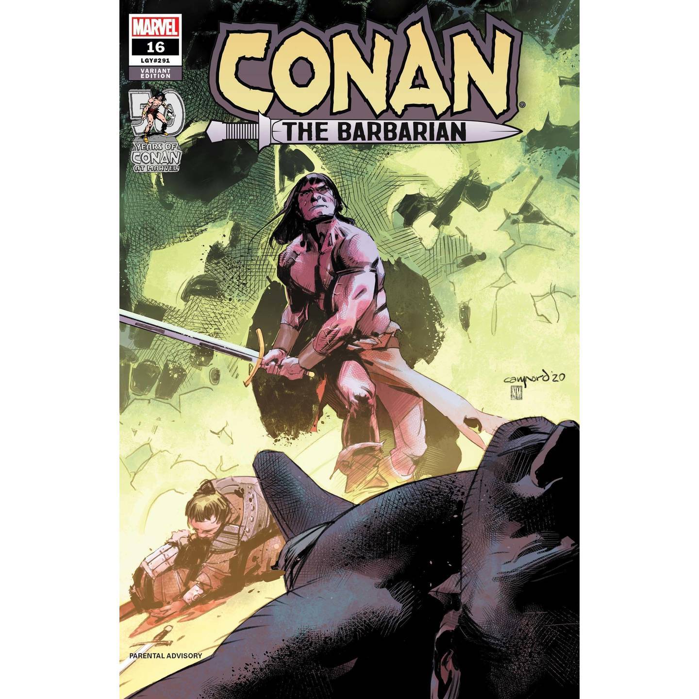 CONAN THE BARBARIAN #16 NORD VAR