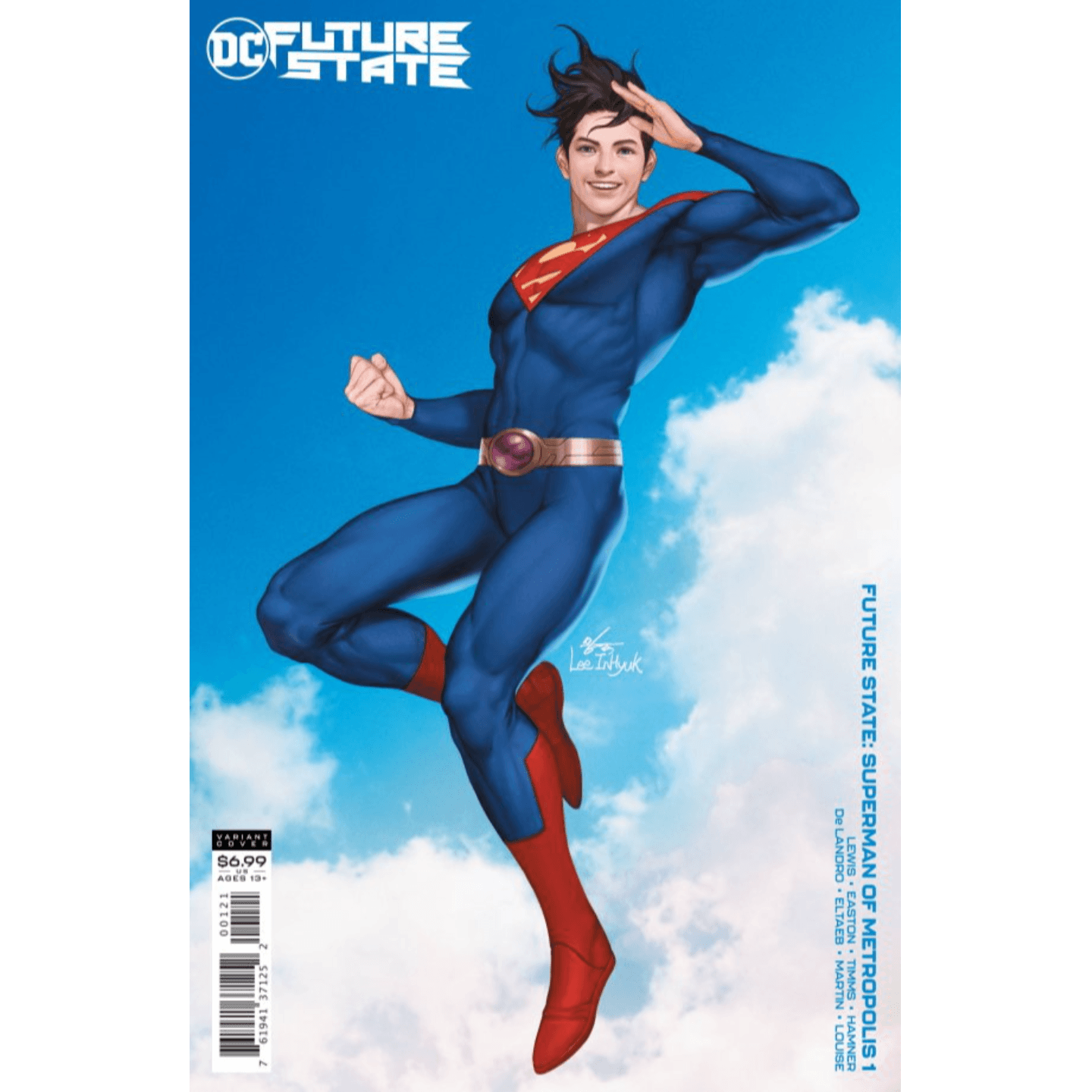 FUTURE STATE SUPERMAN OF METROPOLIS #1 (OF 2) CVR B INHYUK LEE CARD STOCK VAR