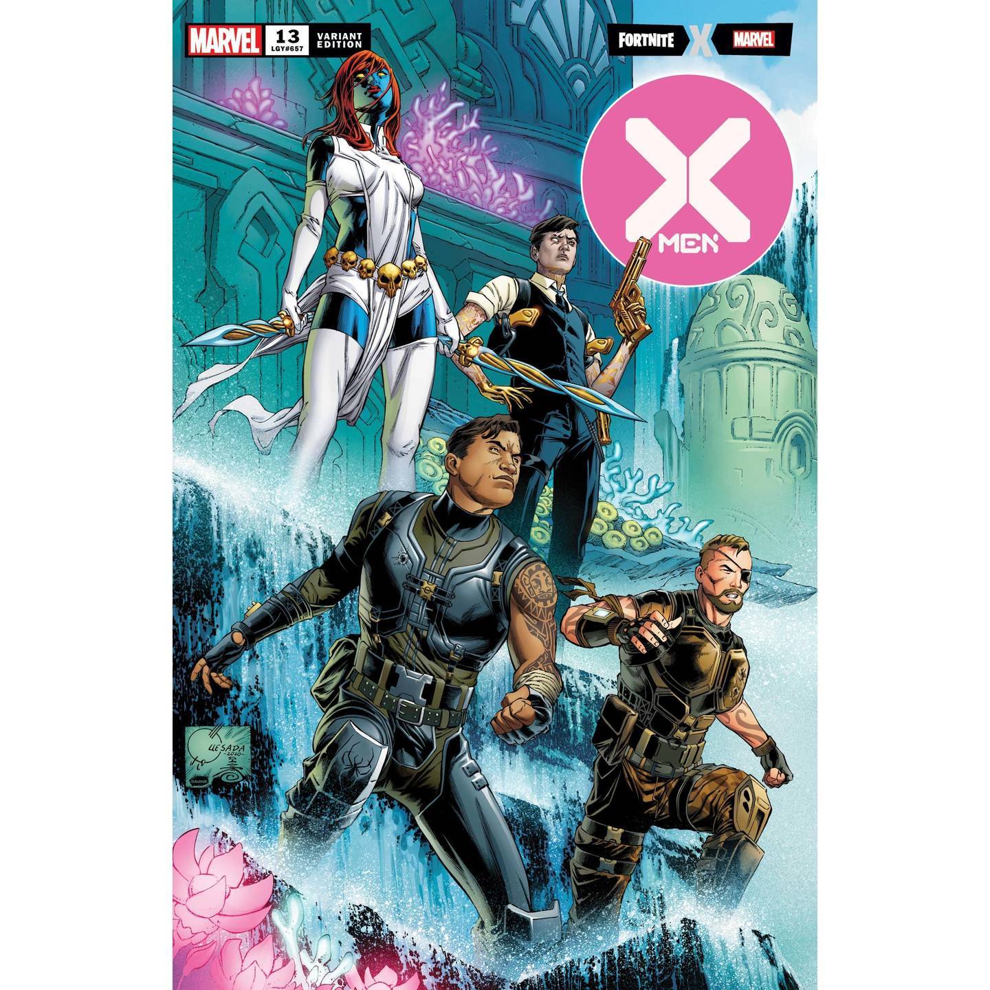 X-MEN #13 QUESADA FORTNITE VAR XOS