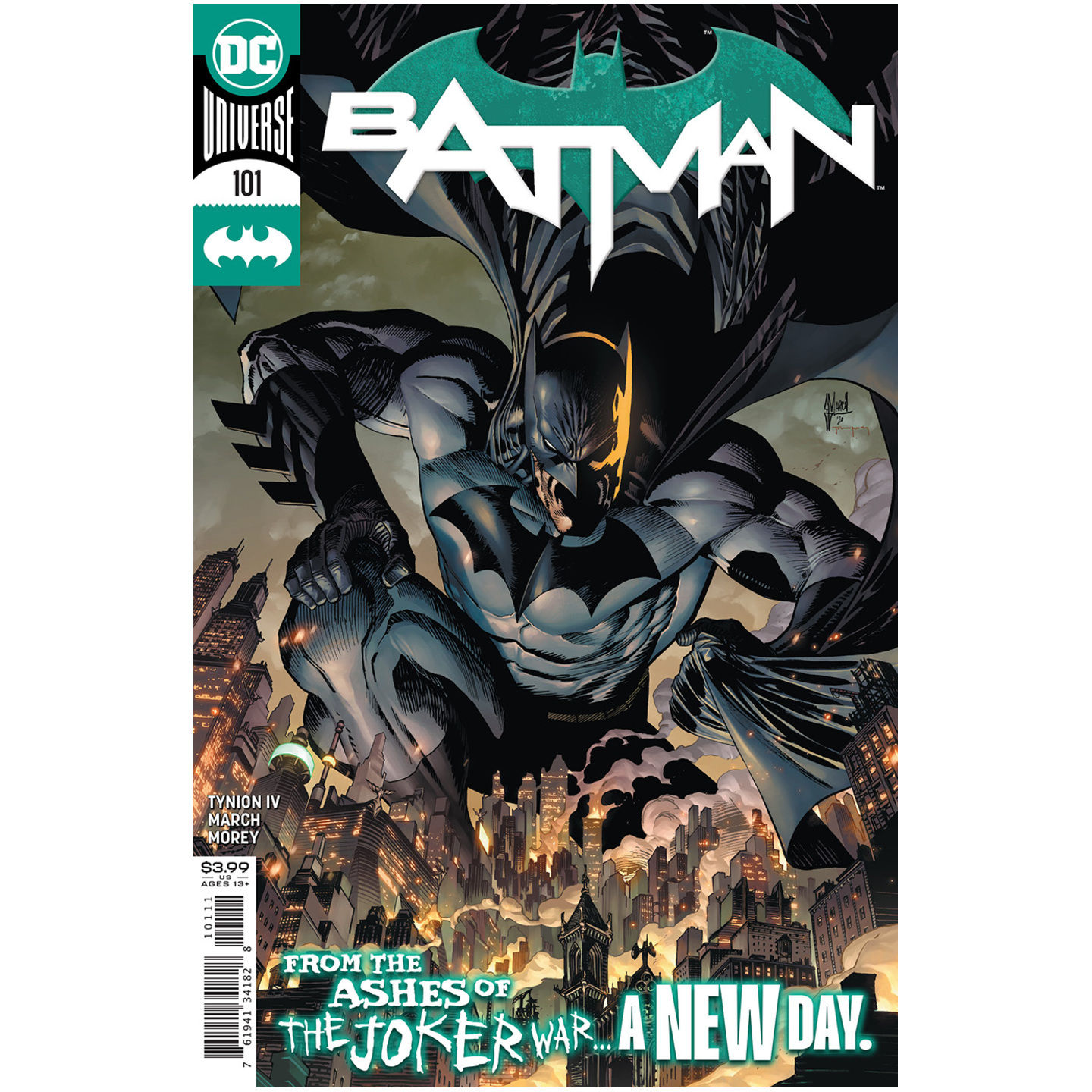 BATMAN 101 CVR A GUILLEM MARCH