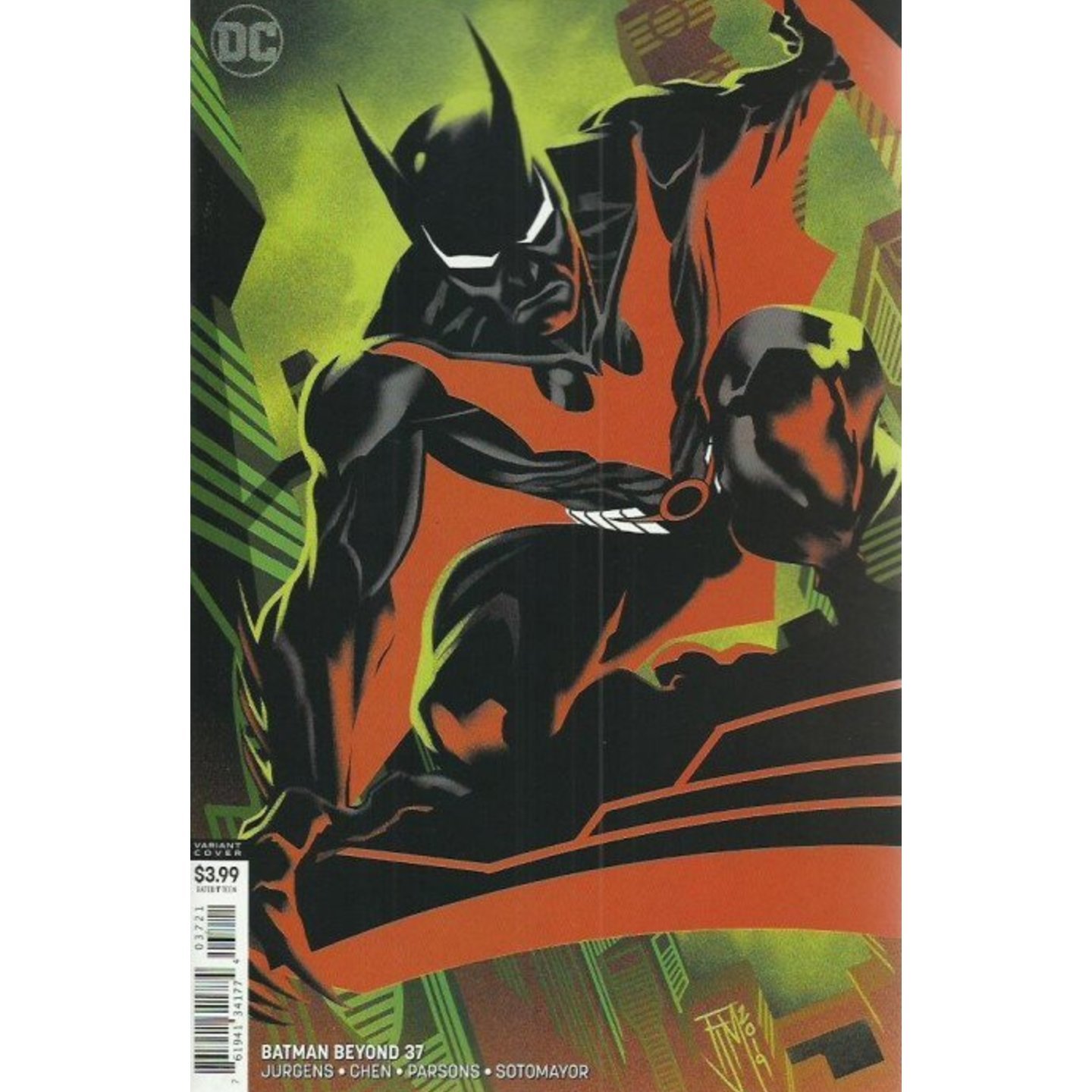 BATMAN BEYOND #37 VARIANT EDITION