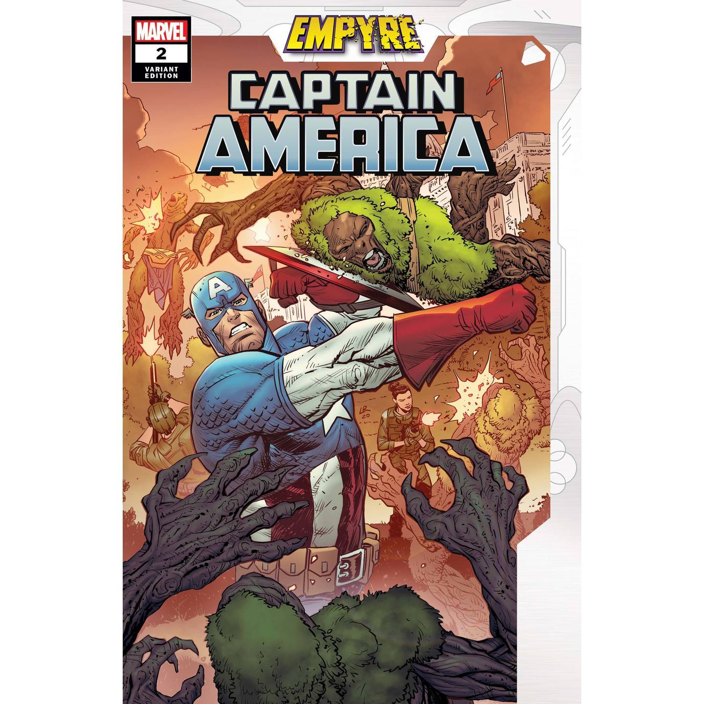 EMPYRE CAPTAIN AMERICA #2 (OF 3) LUKE ROSS VAR