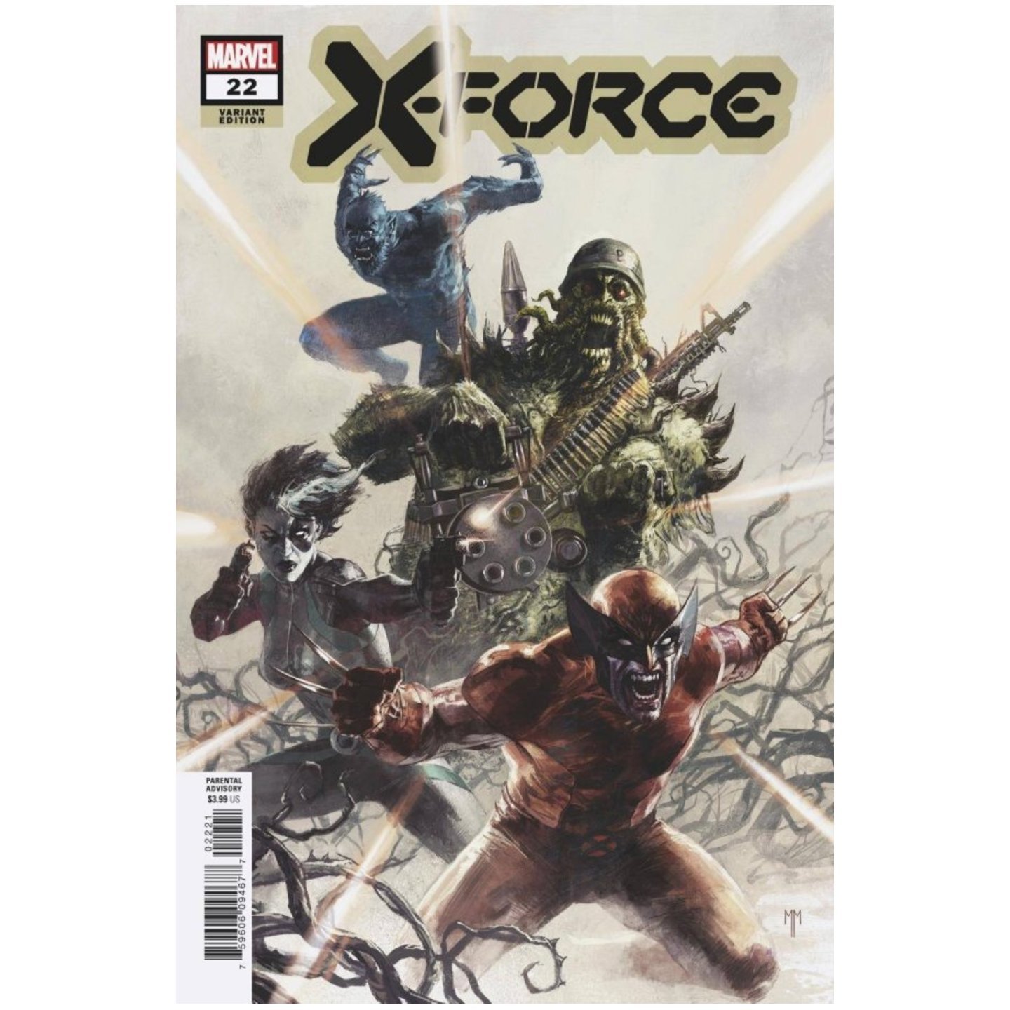 X-FORCE #22 MASTRAZZO VAR