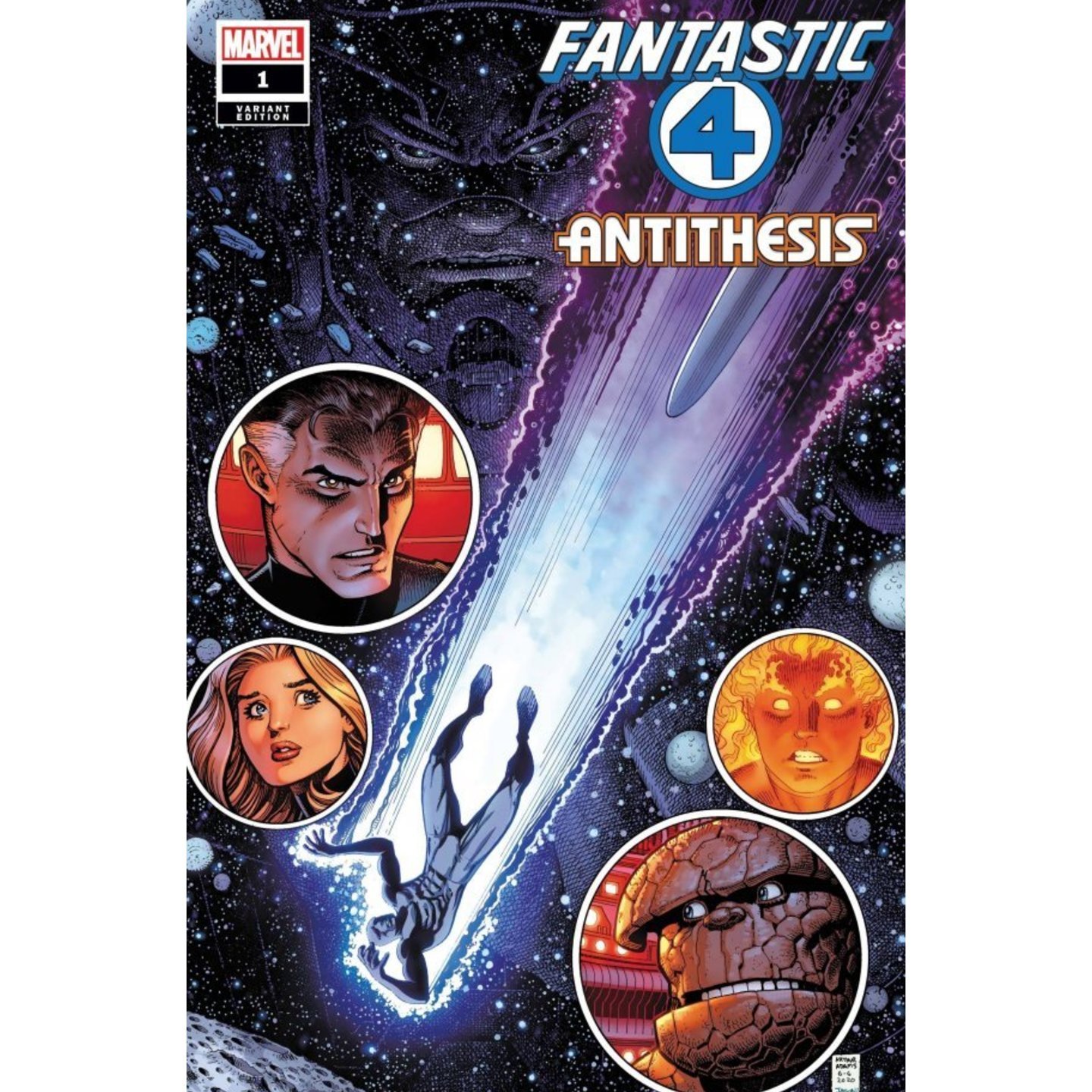 FANTASTIC FOUR ANTITHESIS #1 (OF 4) ART ADAMS VAR