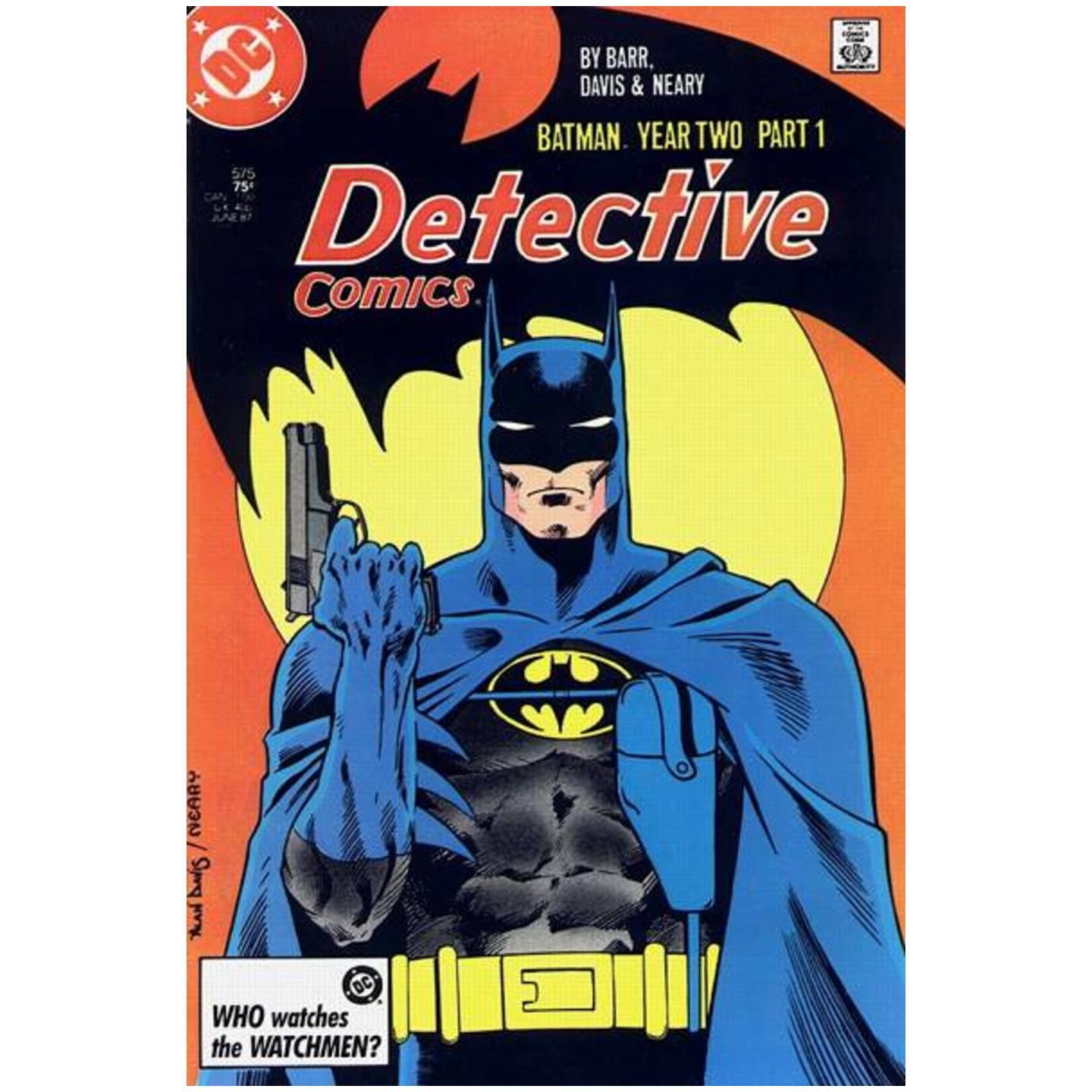 DETECTIVE COMICS #575 - 578 BATMAN YEAR TWO SERIES