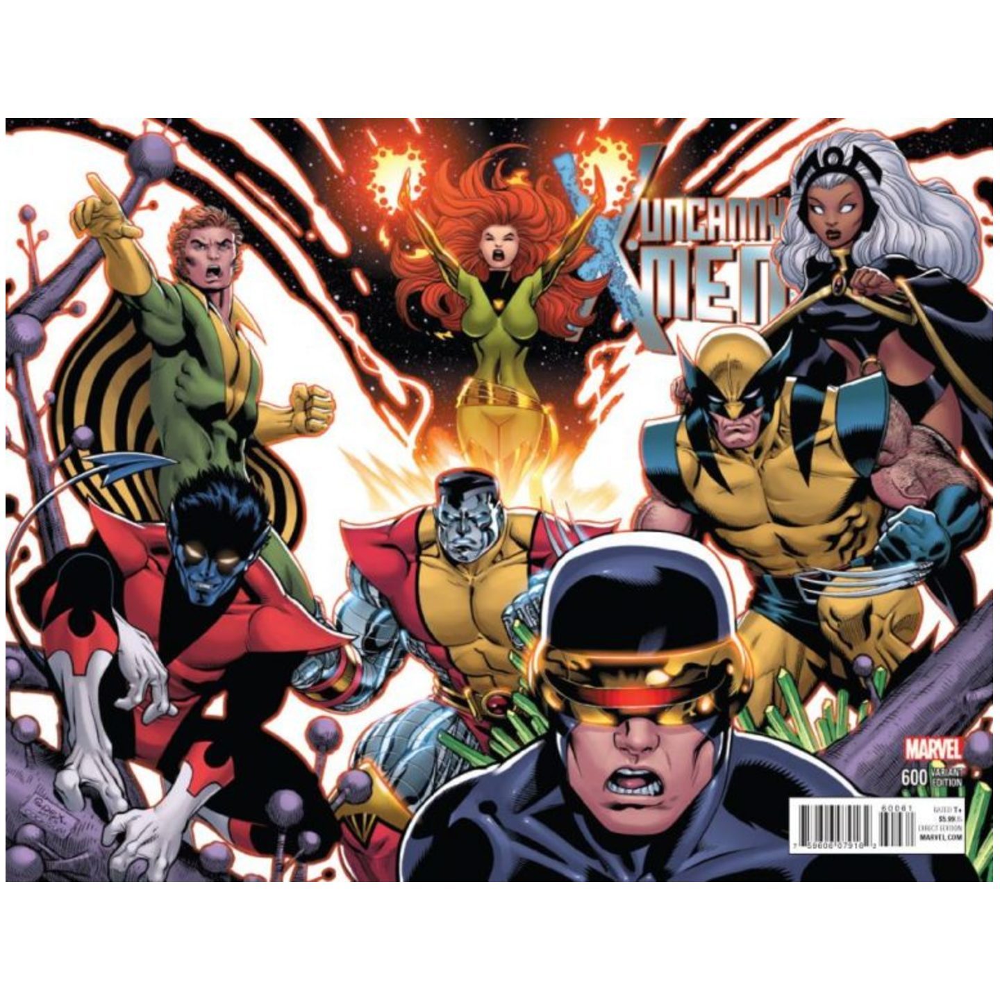 UNCANNY X-MEN #600 ED MCGUINNESS WRAPAROUND VARIANT