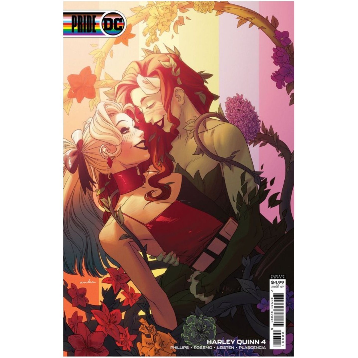 HARLEY QUINN #4 CVR C KRIS ANKA PRIDE MONTH CARD STOCK VAR