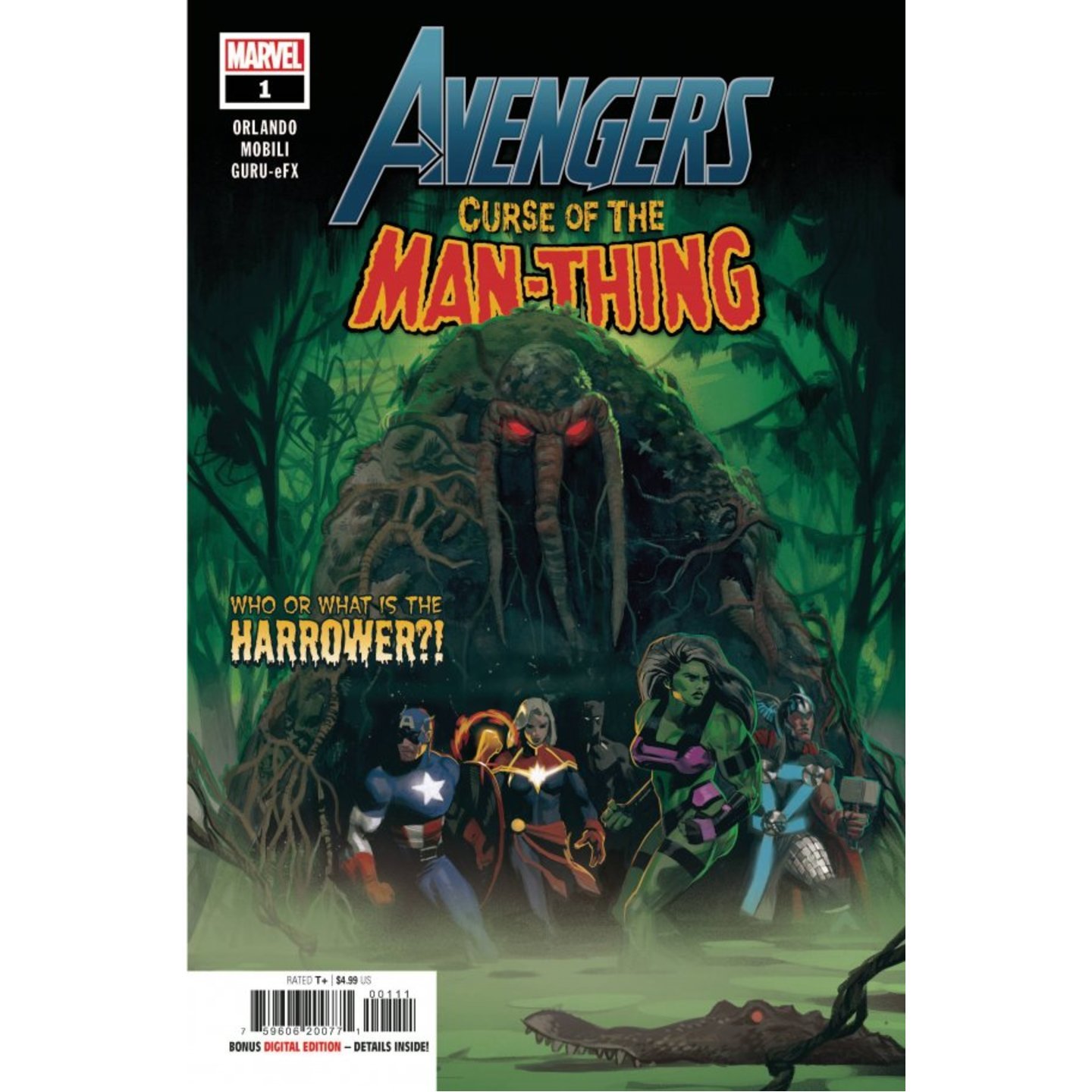 AVENGERS CURSE MAN-THING #1