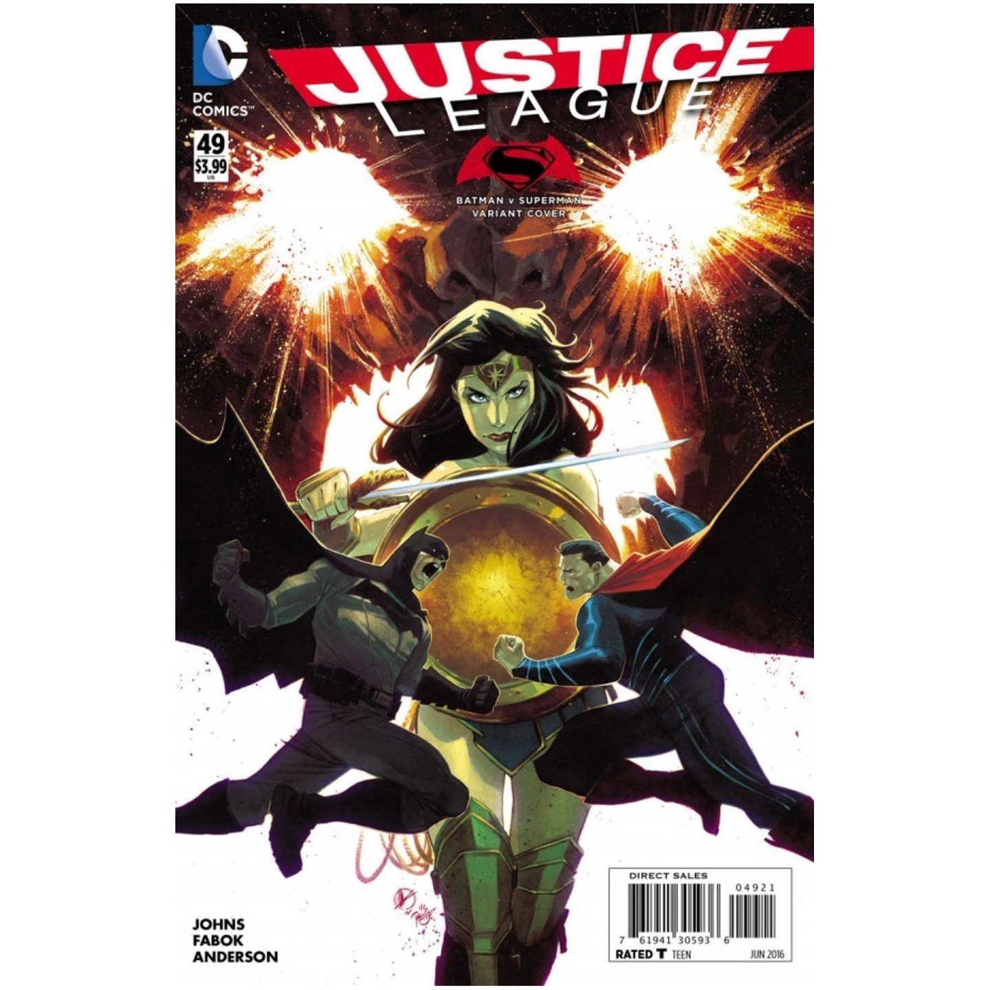 JUSTICE LEAGUE #49 VARIANT