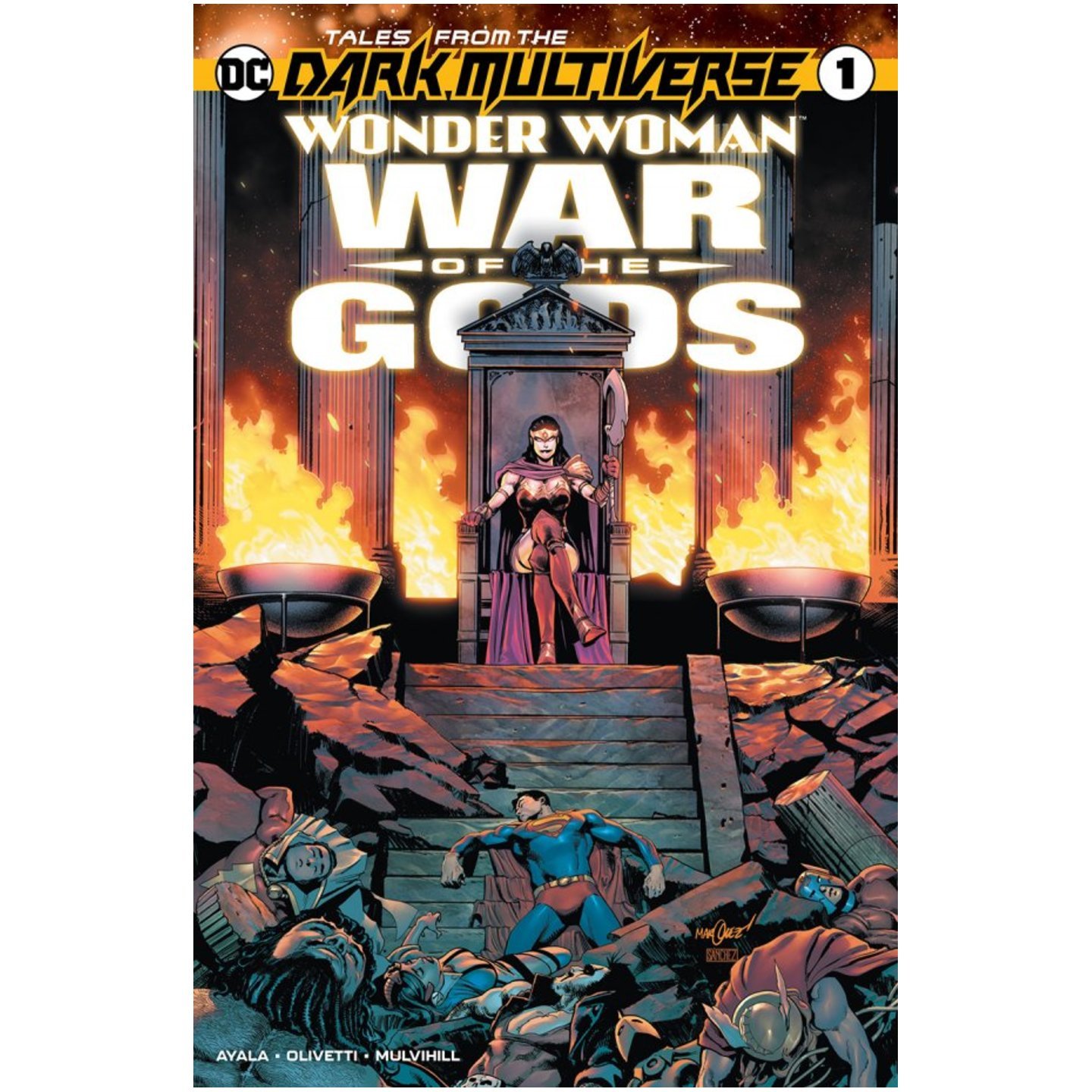 TALES FROM THE DARK MULTIVERSE WONDER WOMAN WAR OF THE GODS #1 (ONE SHOT)